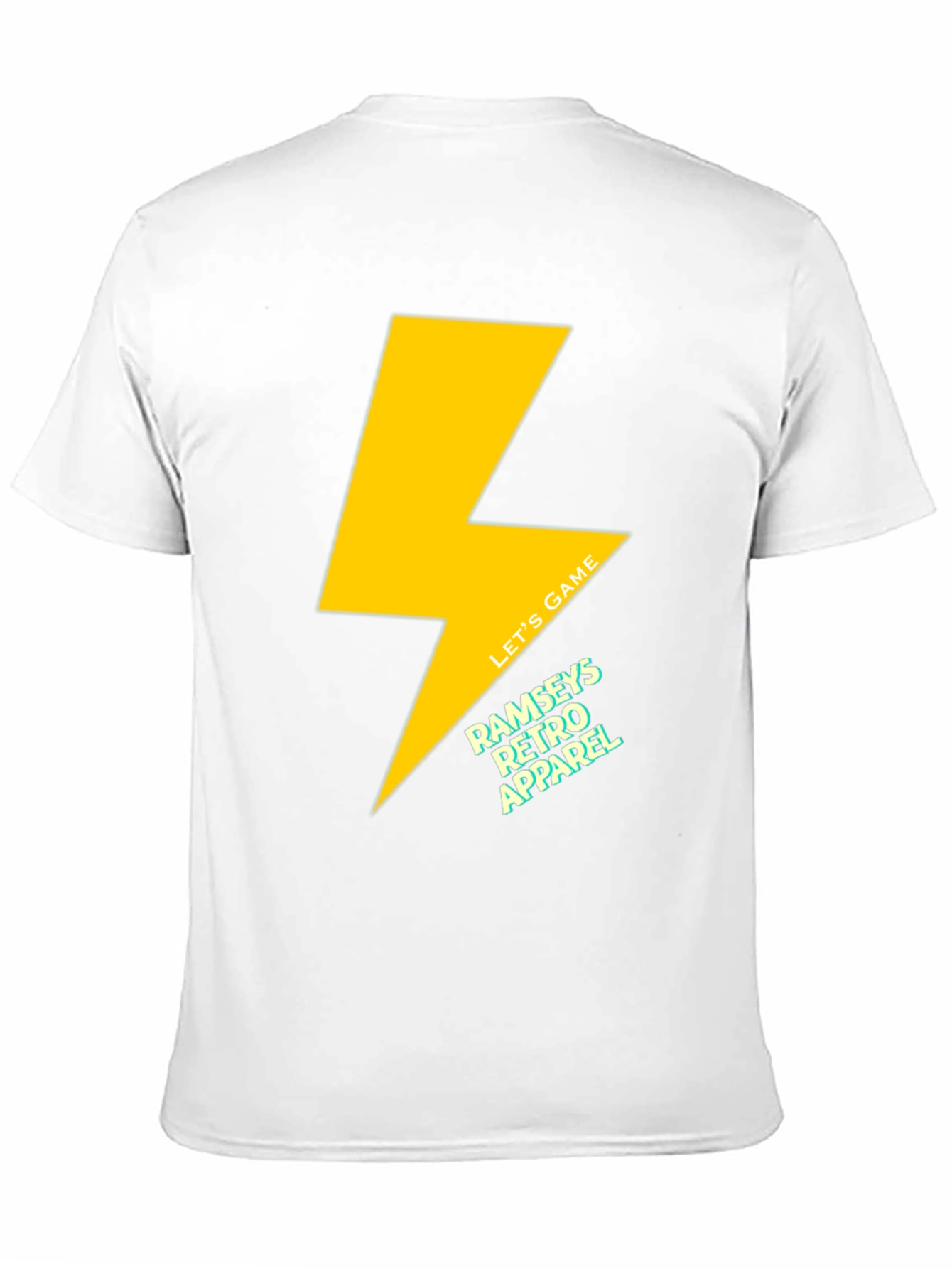 Retro Lightning Bolt T-Shirt - Game On!