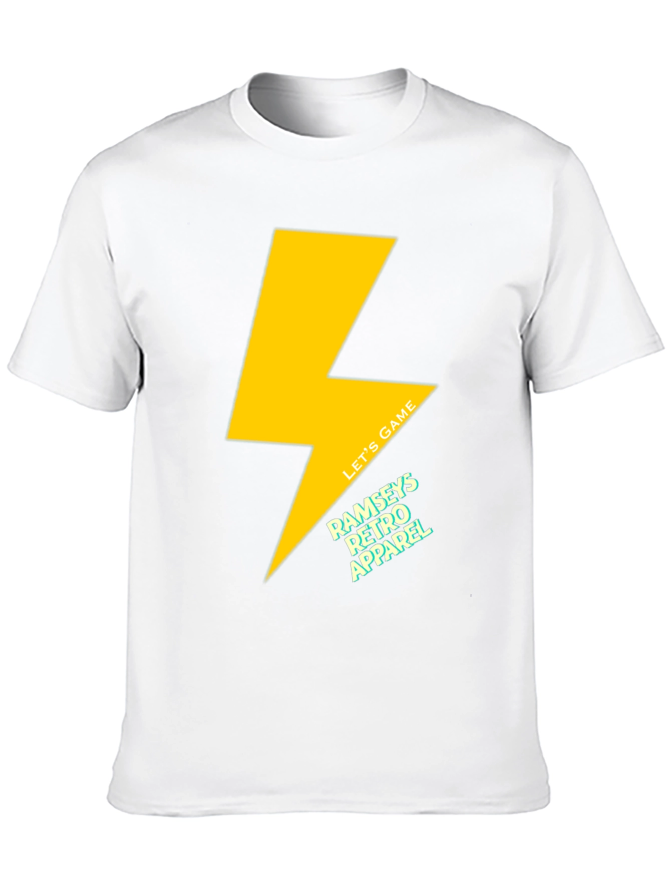 Retro Lightning Bolt T-Shirt - Game On!