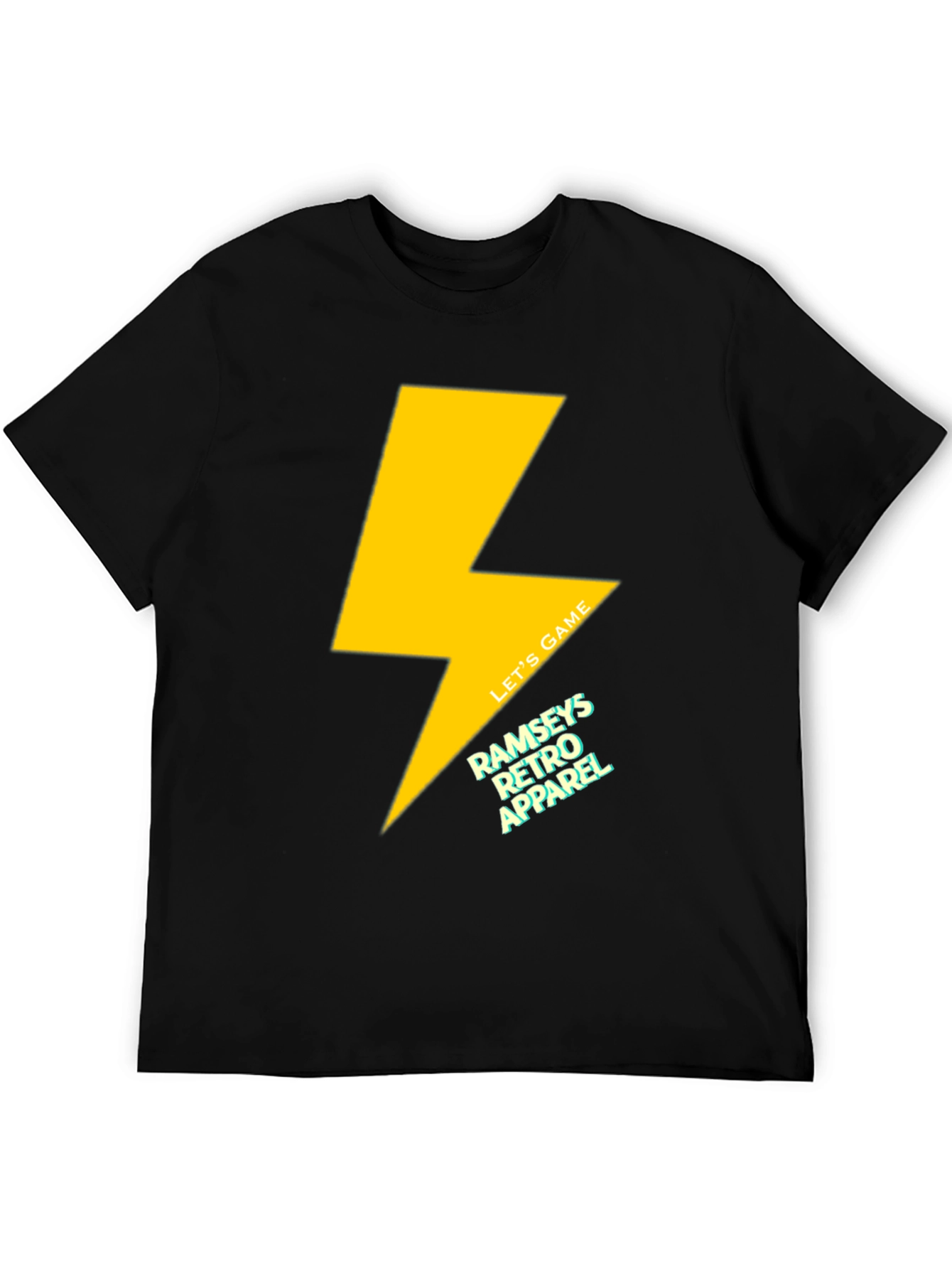 Retro Lightning Bolt T-Shirt - Game On!