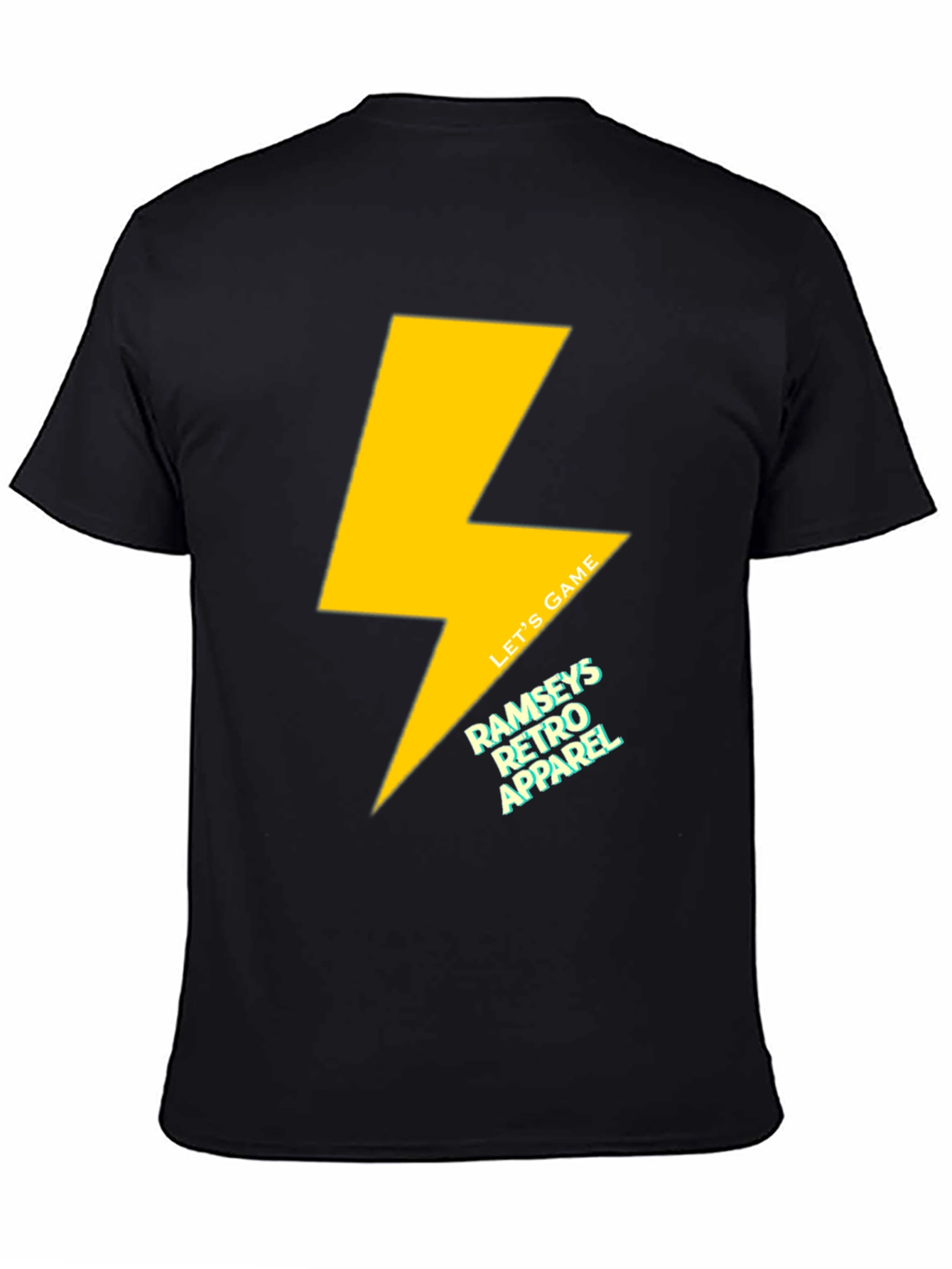 Retro Lightning Bolt T-Shirt - Game On!