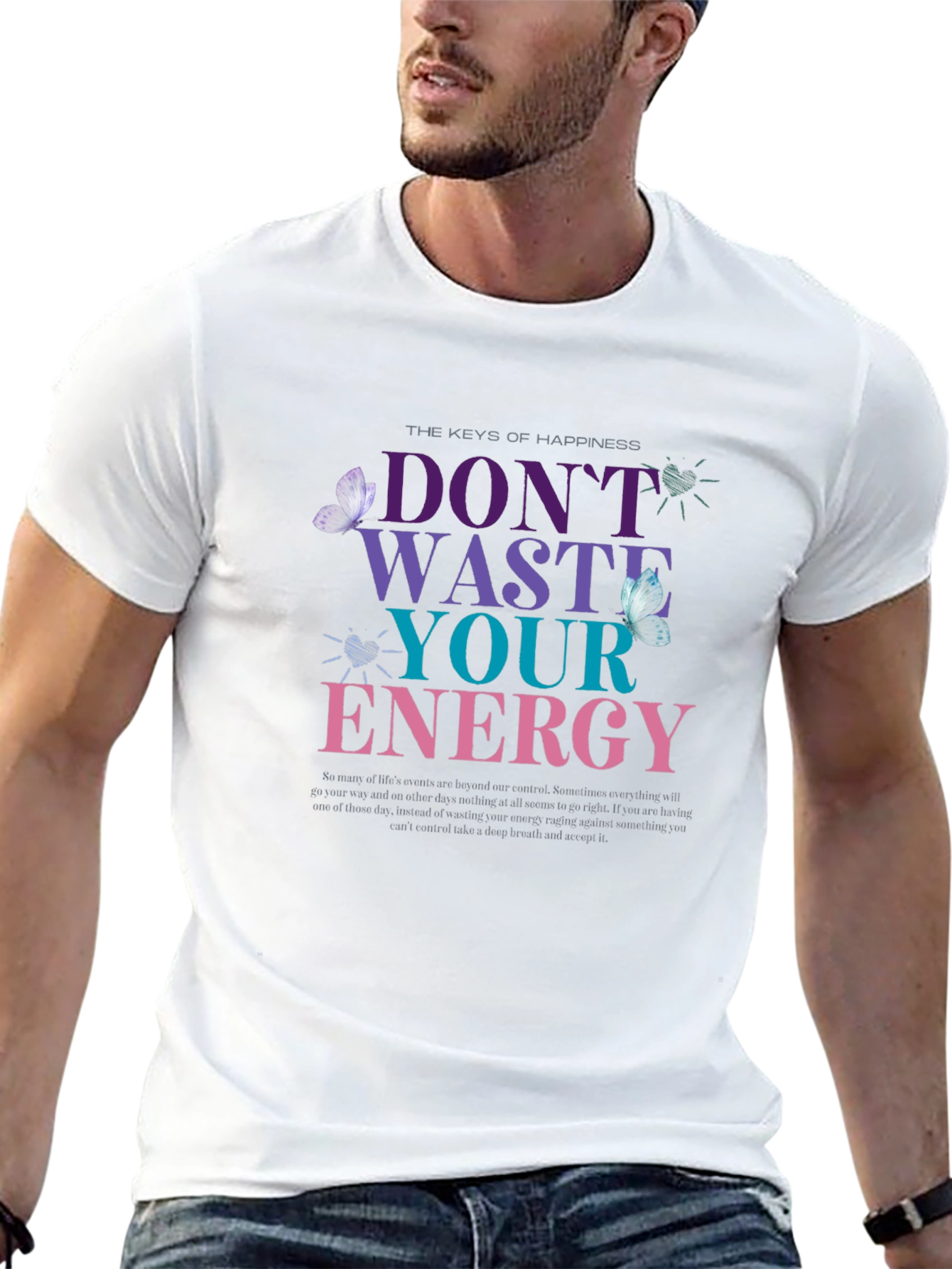 Dont Waste Your Energy Graphic T-Shirt