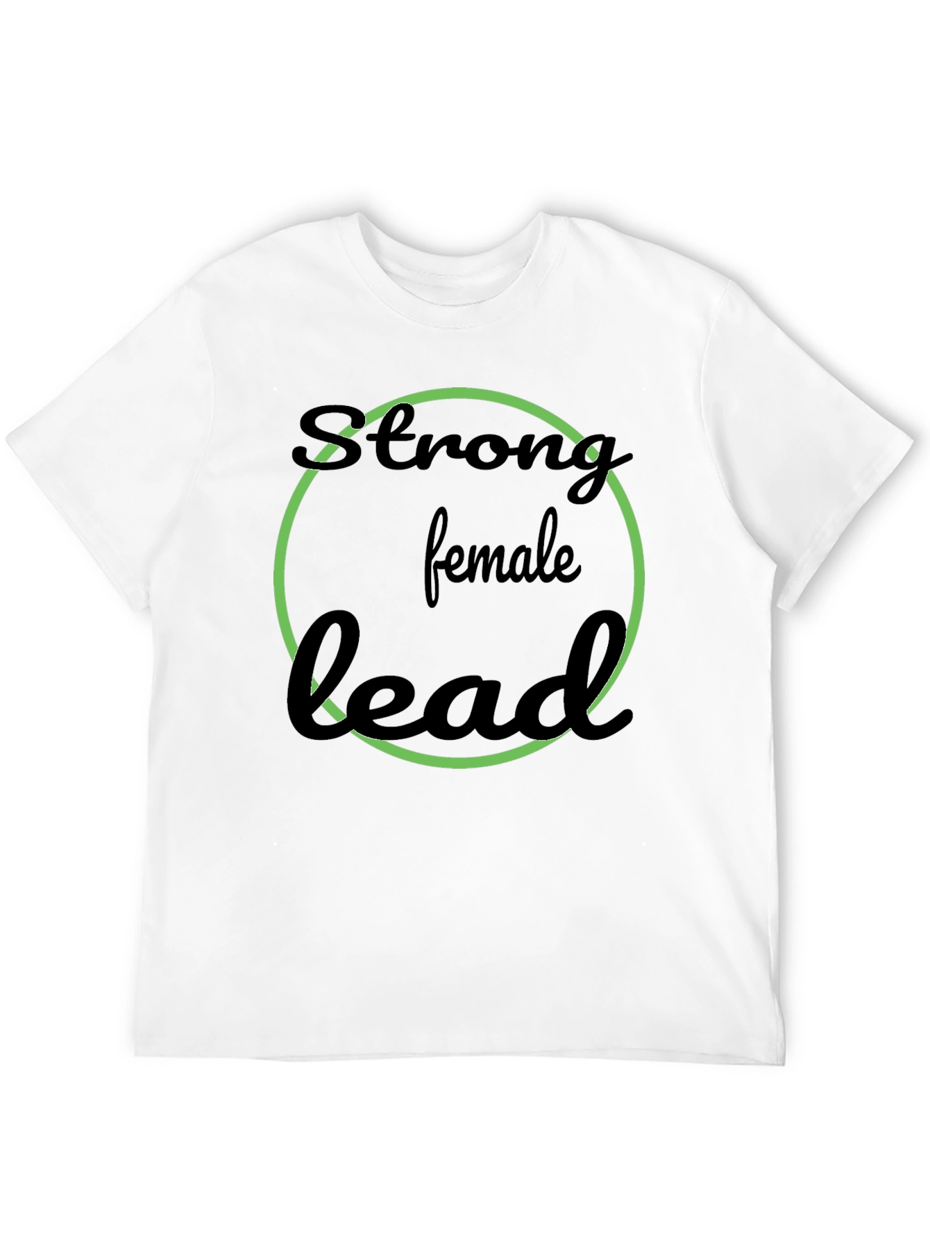 Strong Female Lead Black Graphic Tee