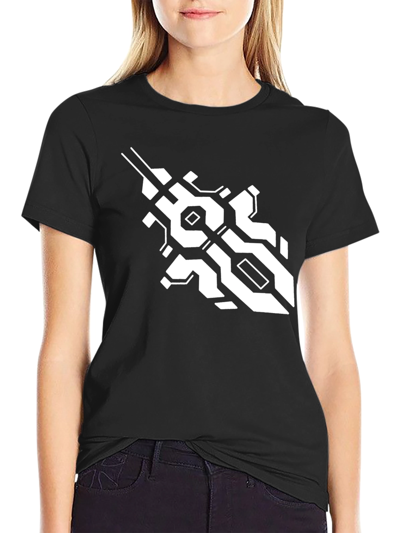 Sci-Fi Arrow Graphic T-Shirt