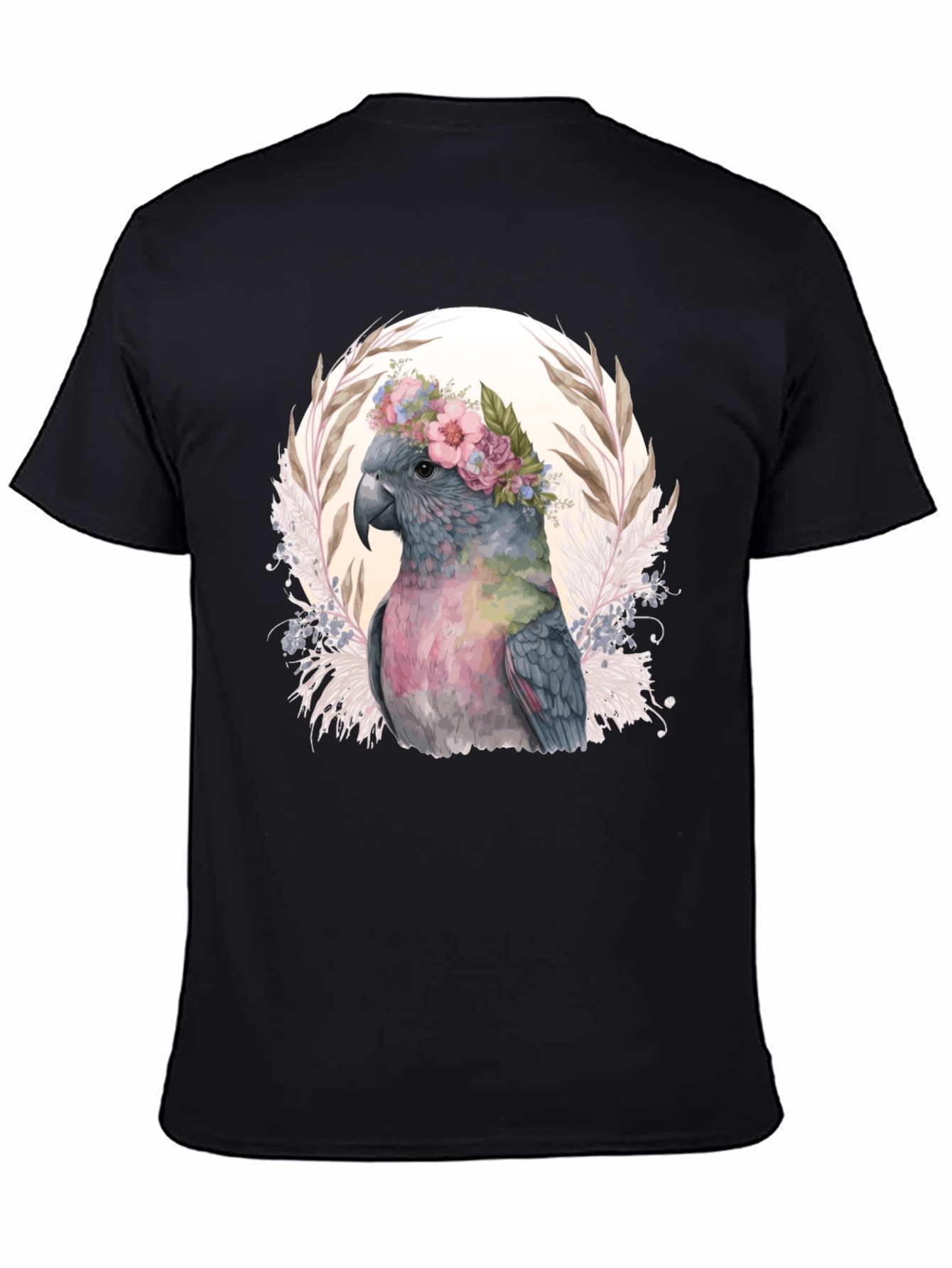 Floral Cockatoo Graphic Tee