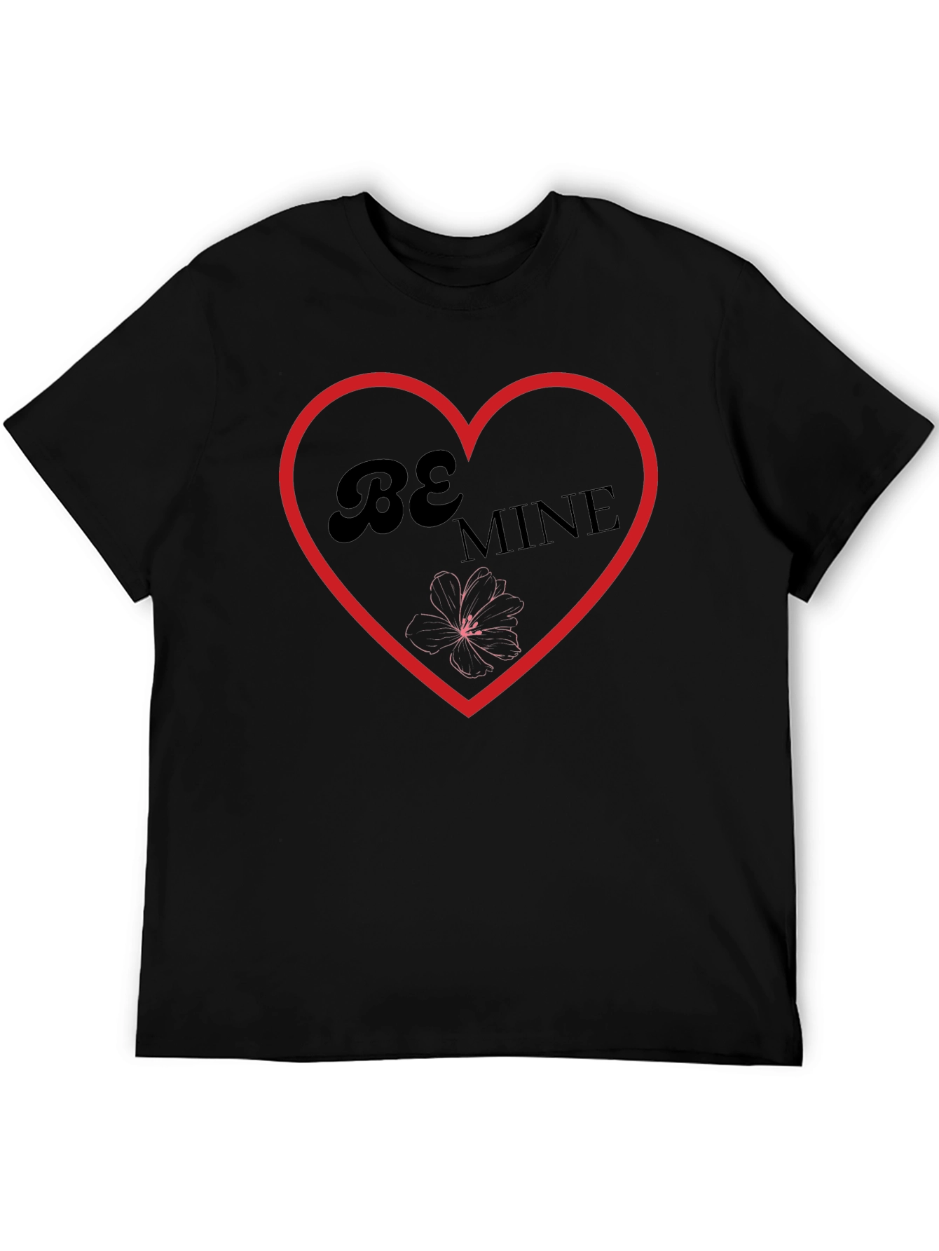 Be Mine Heart Graphic T-Shirt