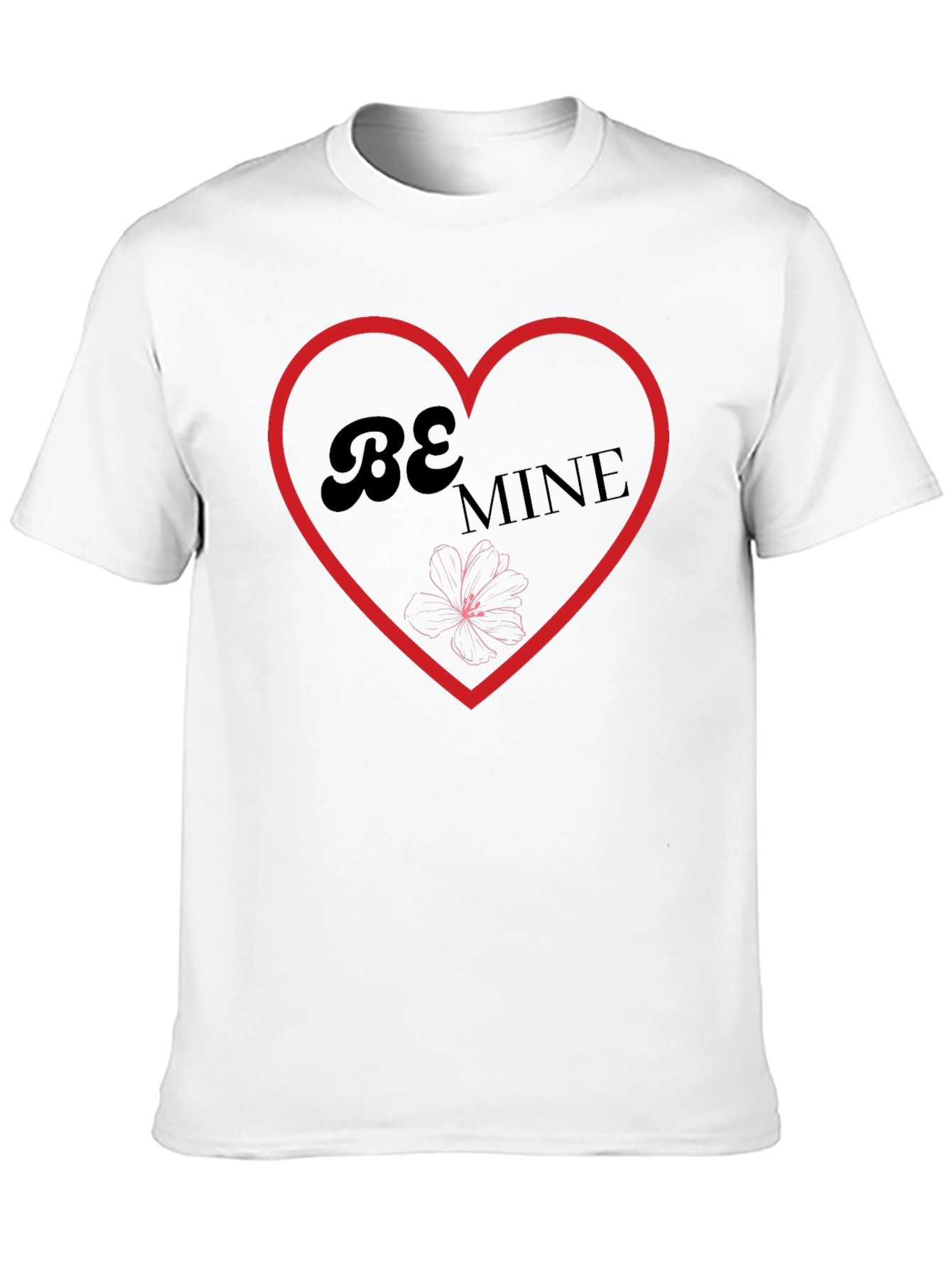 Be Mine Heart Graphic T-Shirt