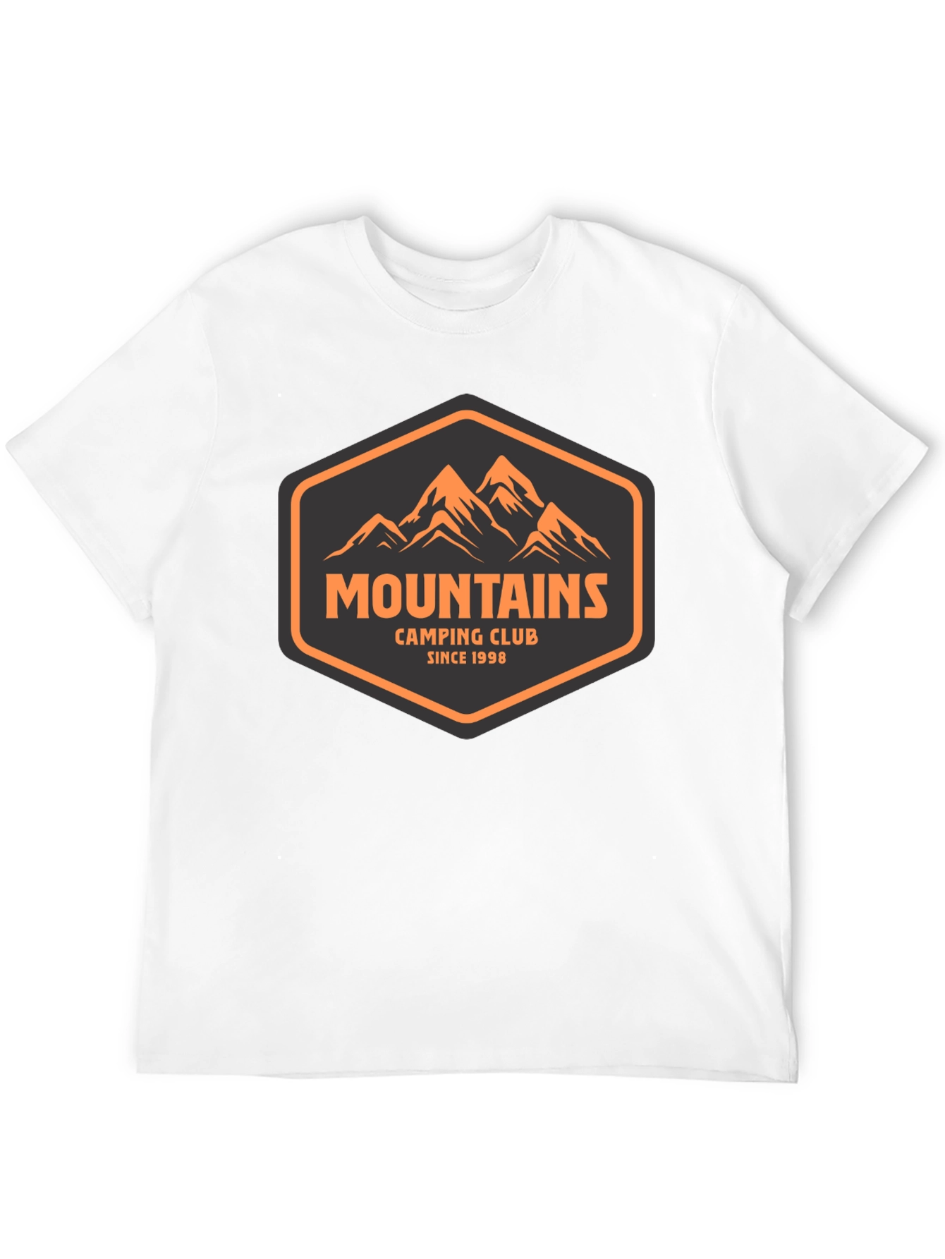 Mountains Camping Club Tee - Black