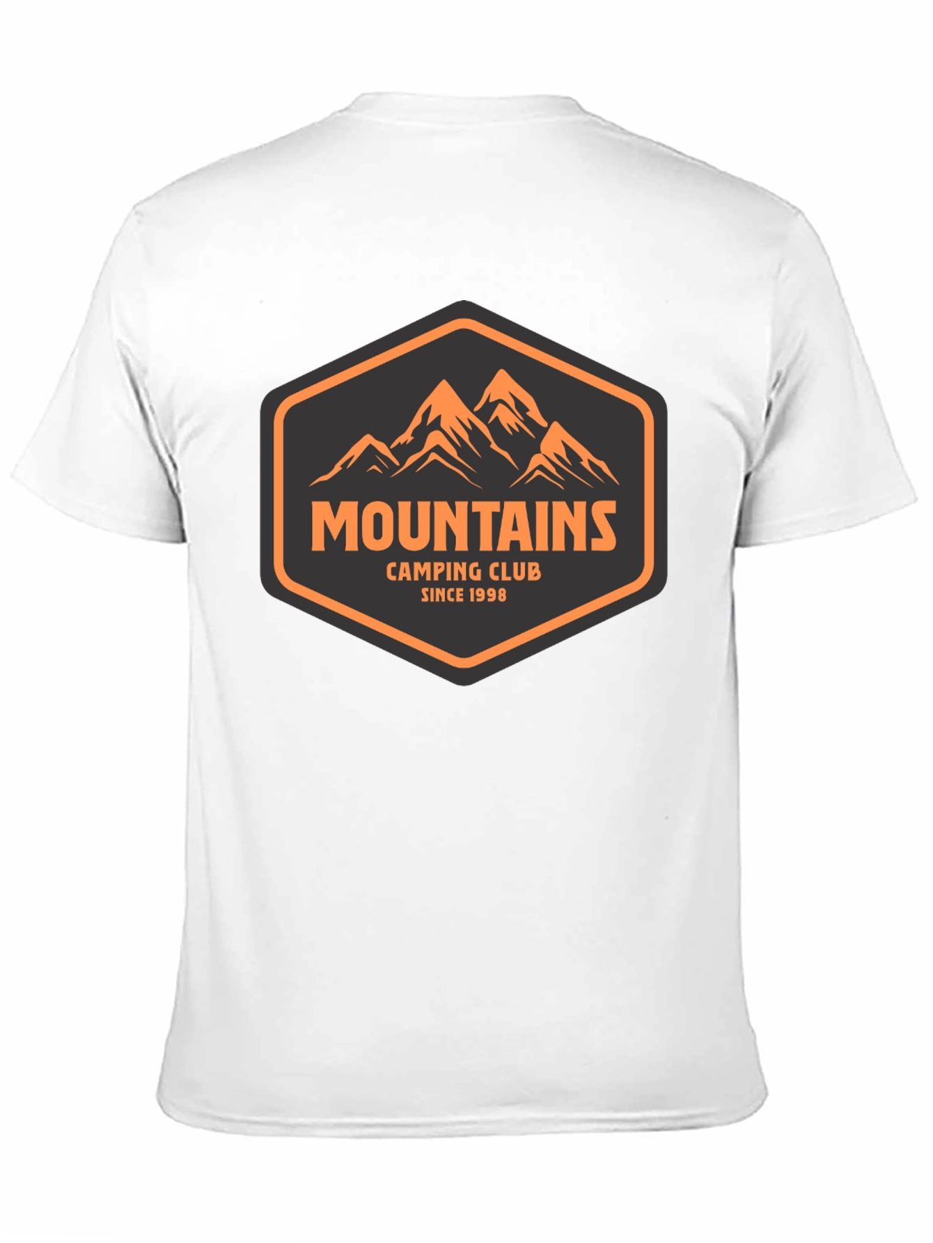 Mountains Camping Club Tee - Black