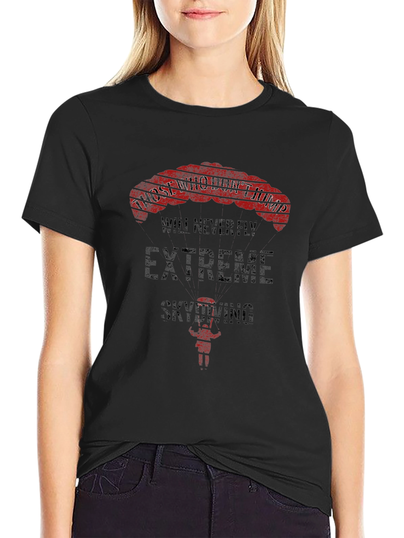 Extreme Skydiving T-Shirt - Jump and Fly