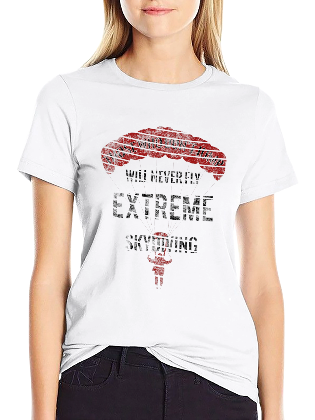 Extreme Skydiving T-Shirt - Jump and Fly