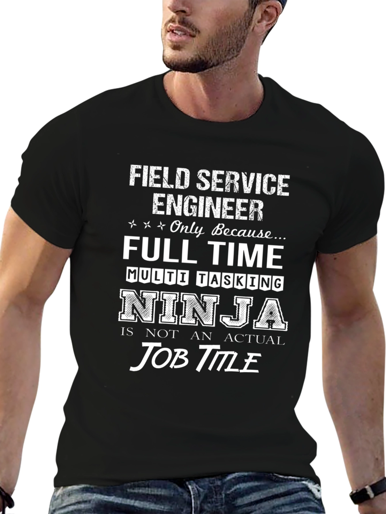 Field Service Engineer Ninja T-Shirt