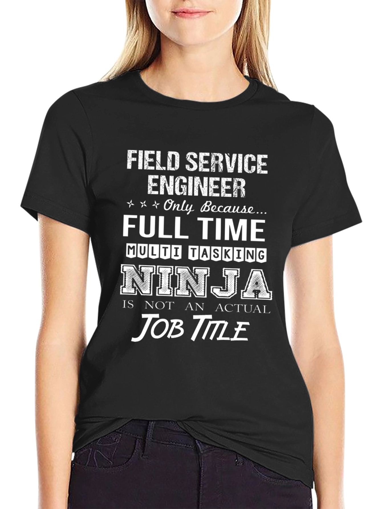 Field Service Engineer Ninja T-Shirt