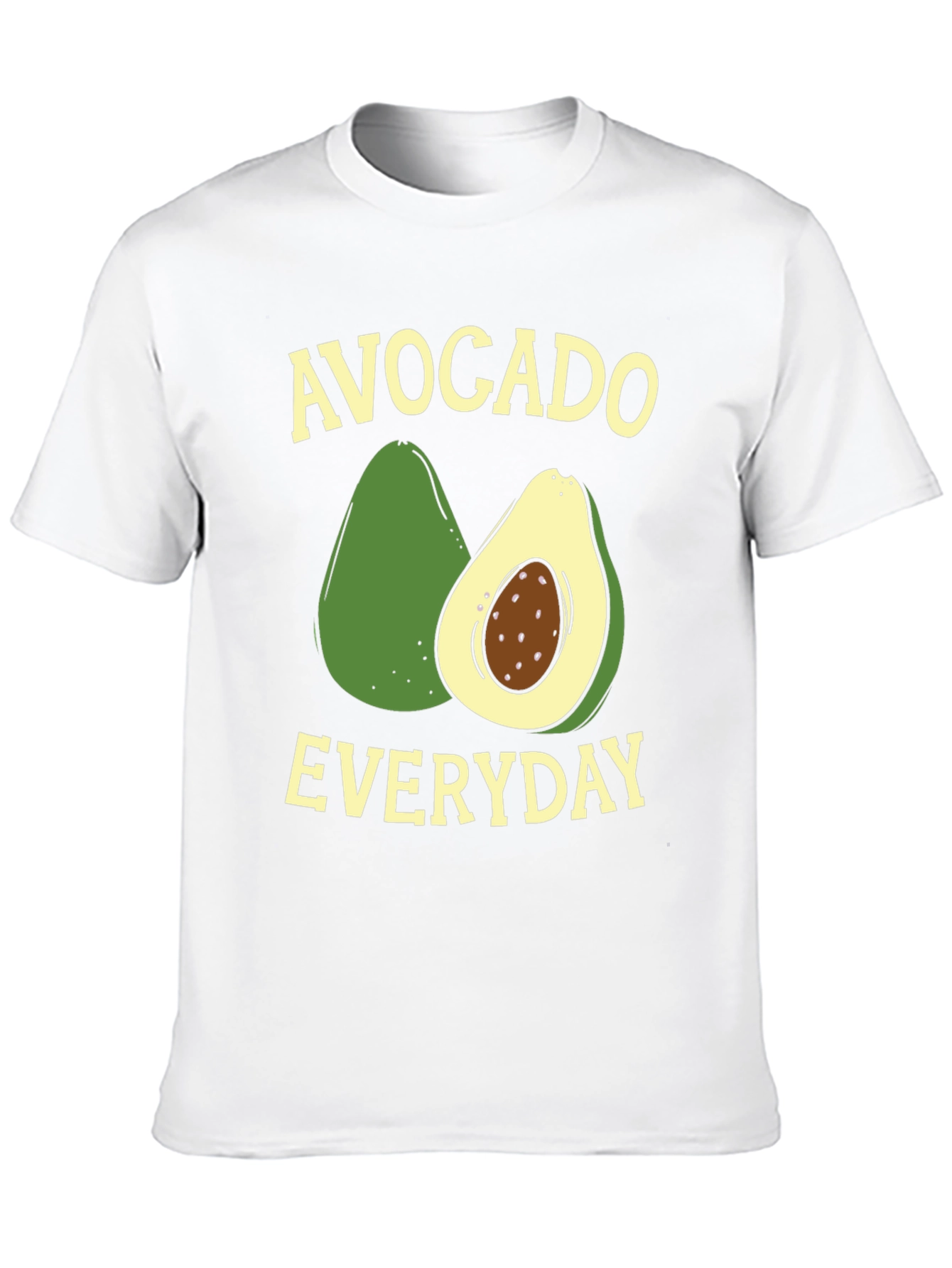 Avocado Everyday Graphic T-Shirt - Trendy Comfort Wear