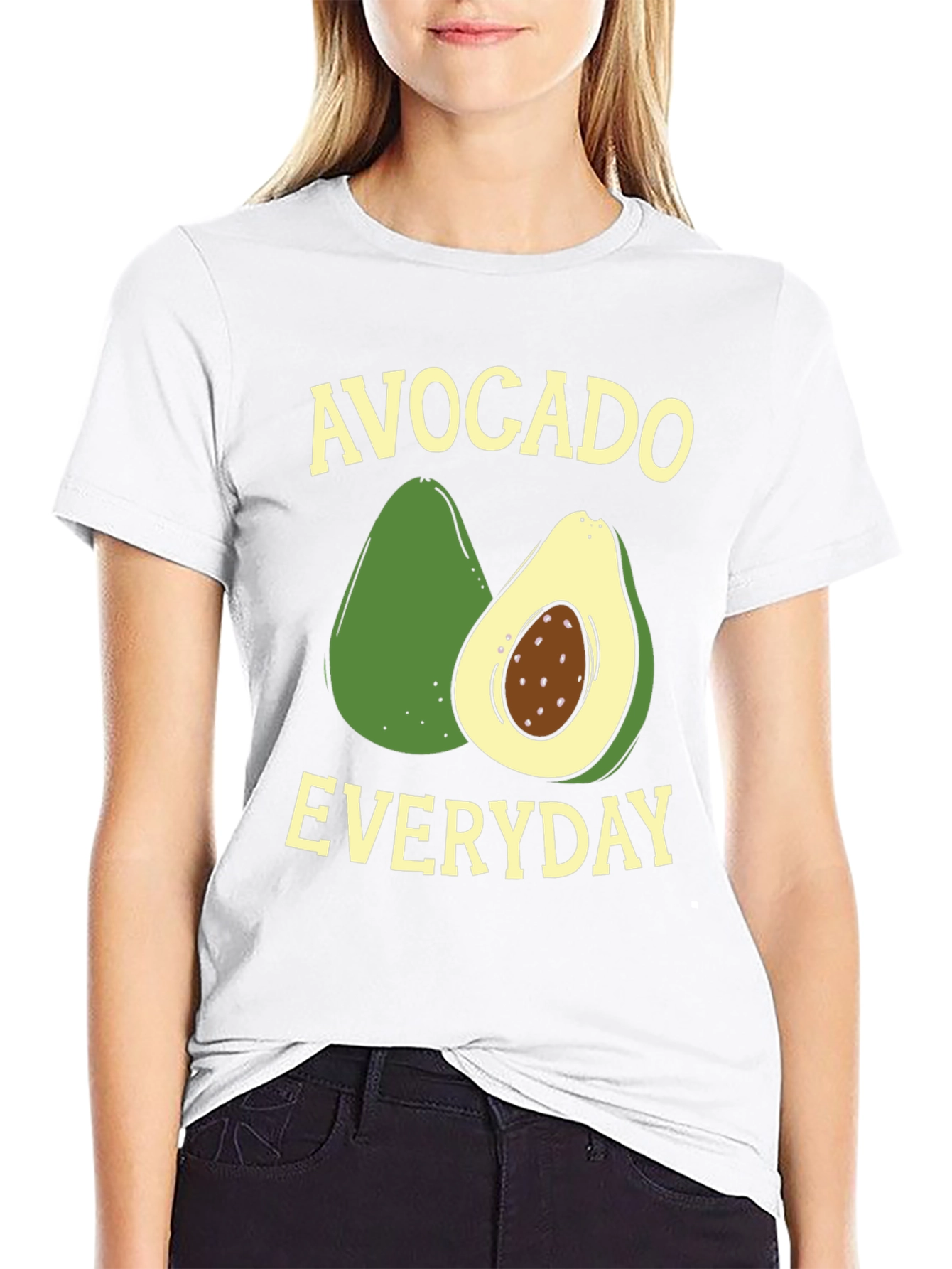 Avocado Everyday Graphic T-Shirt - Trendy Comfort Wear