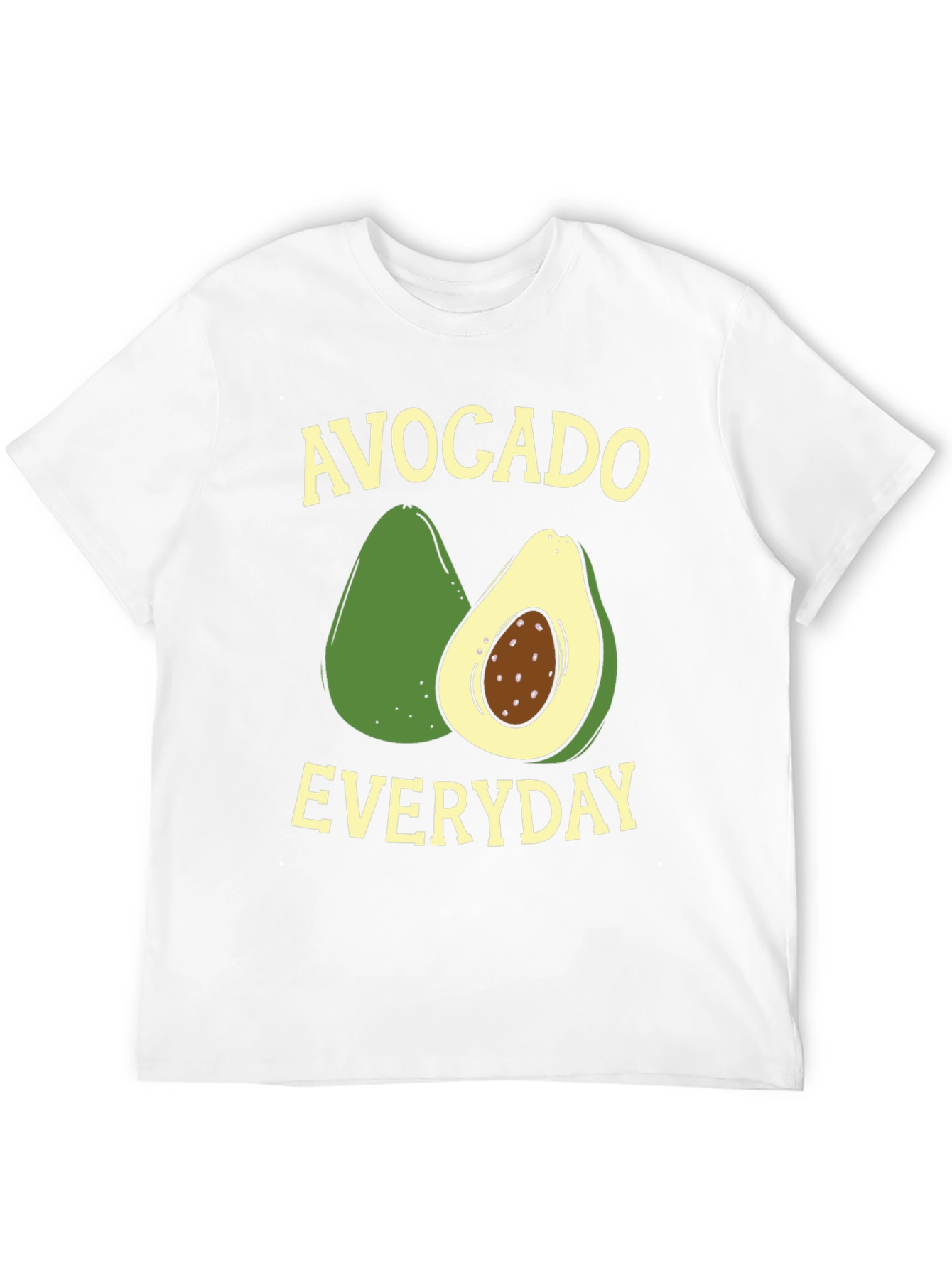 Avocado Everyday Graphic T-Shirt - Trendy Comfort Wear
