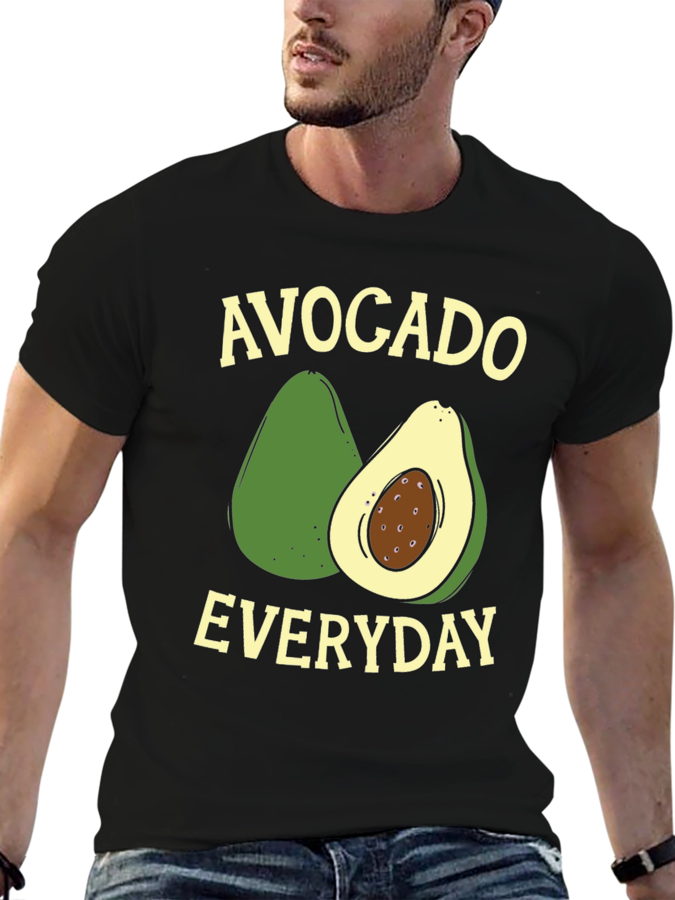 Avocado Everyday Graphic T-Shirt - Trendy Comfort Wear