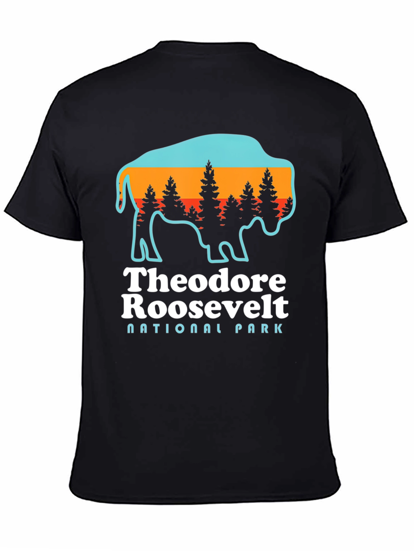 Theodore Roosevelt National Park Bison T-Shirt