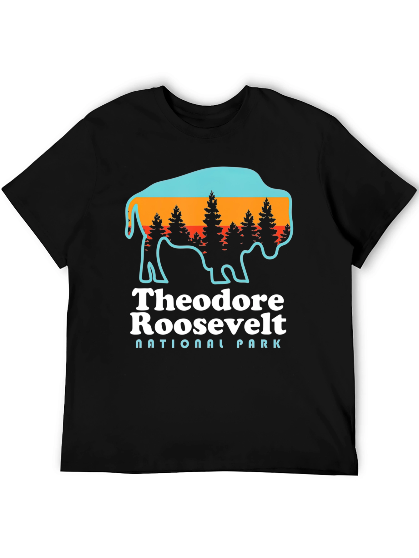 Theodore Roosevelt National Park Bison T-Shirt