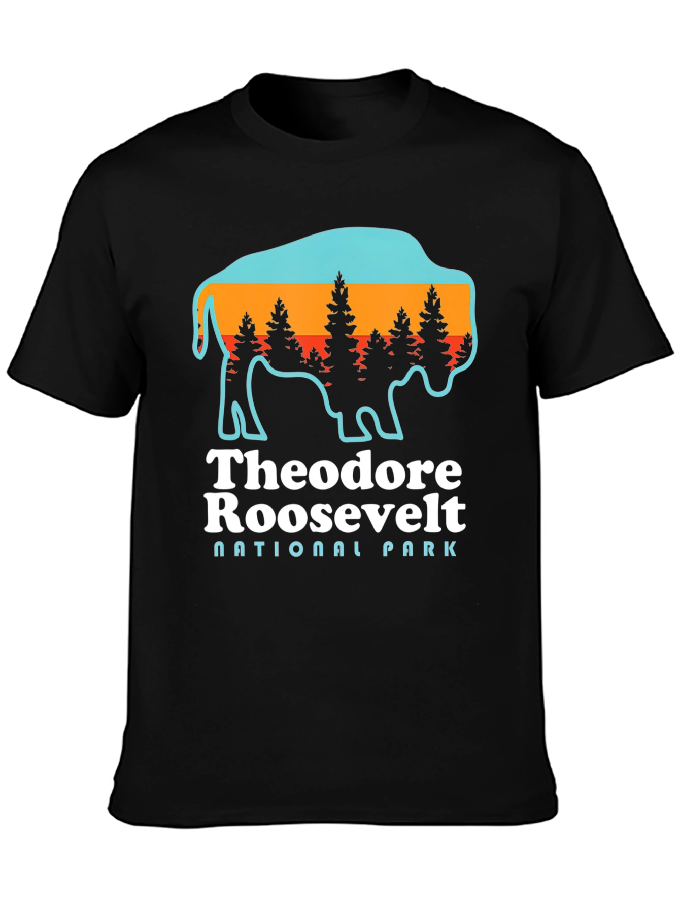 Theodore Roosevelt National Park Bison T-Shirt