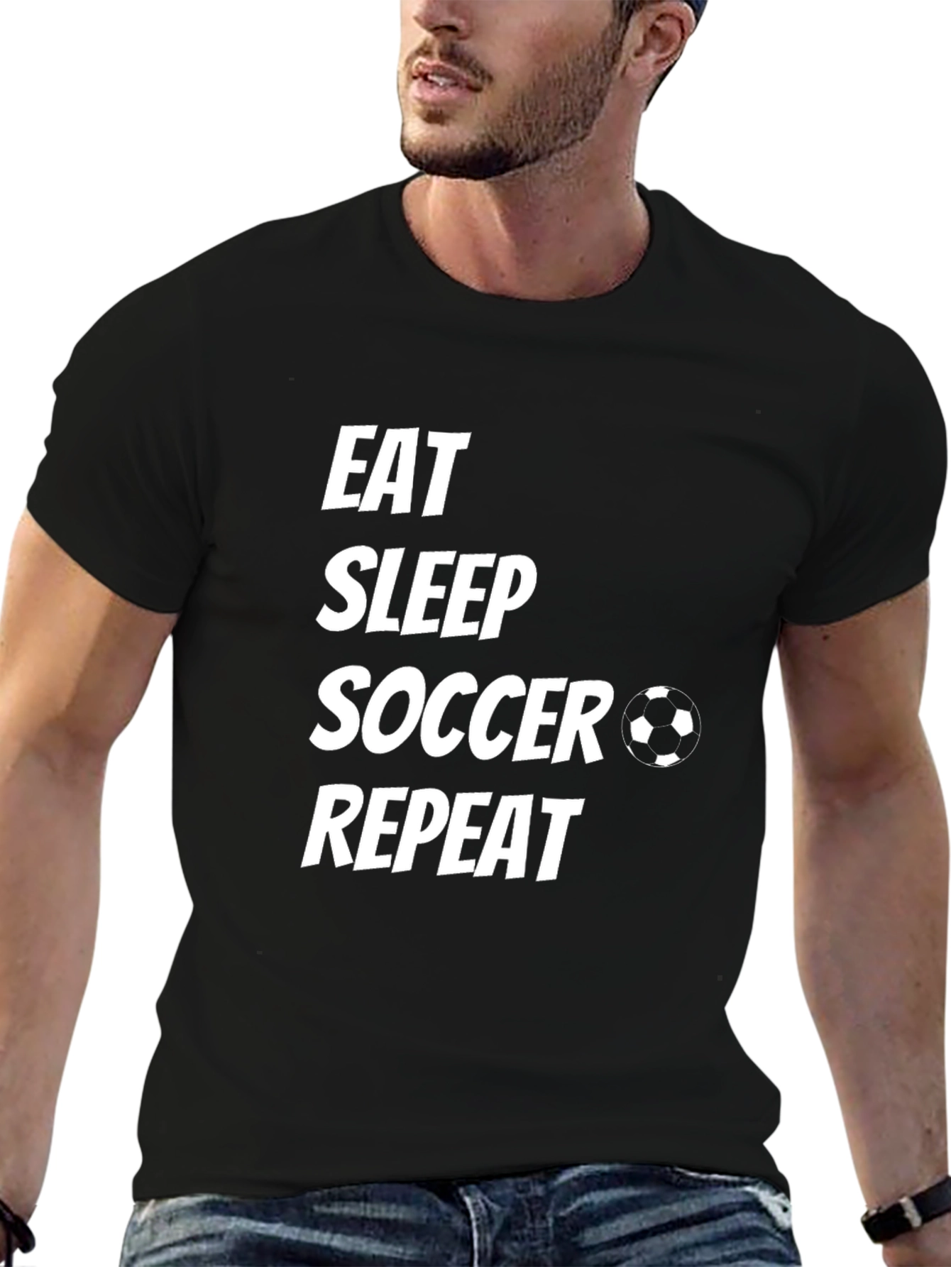Eat Sleep Soccer Repeat T-Shirt