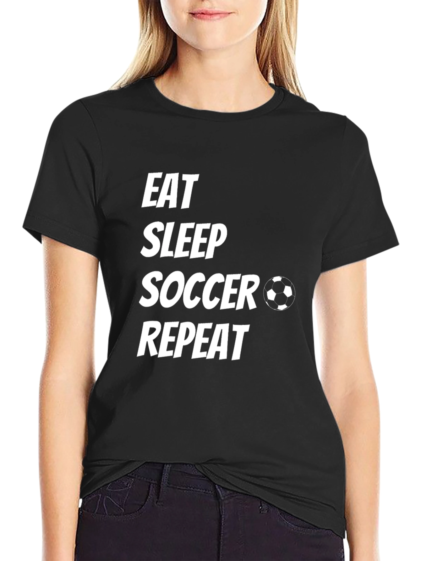 Eat Sleep Soccer Repeat T-Shirt