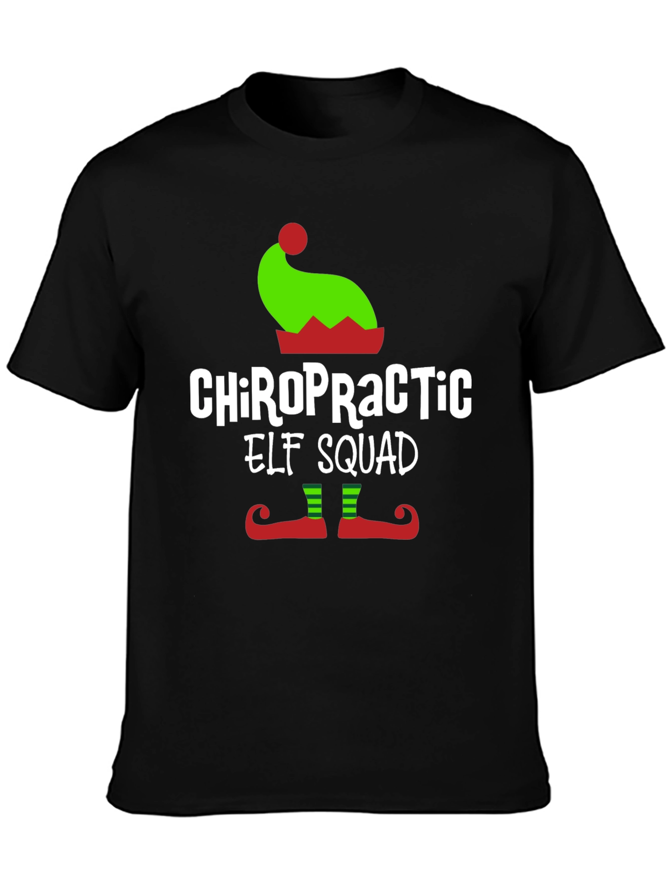 Chiropractic Elf Squad T-Shirt - Holiday Fun