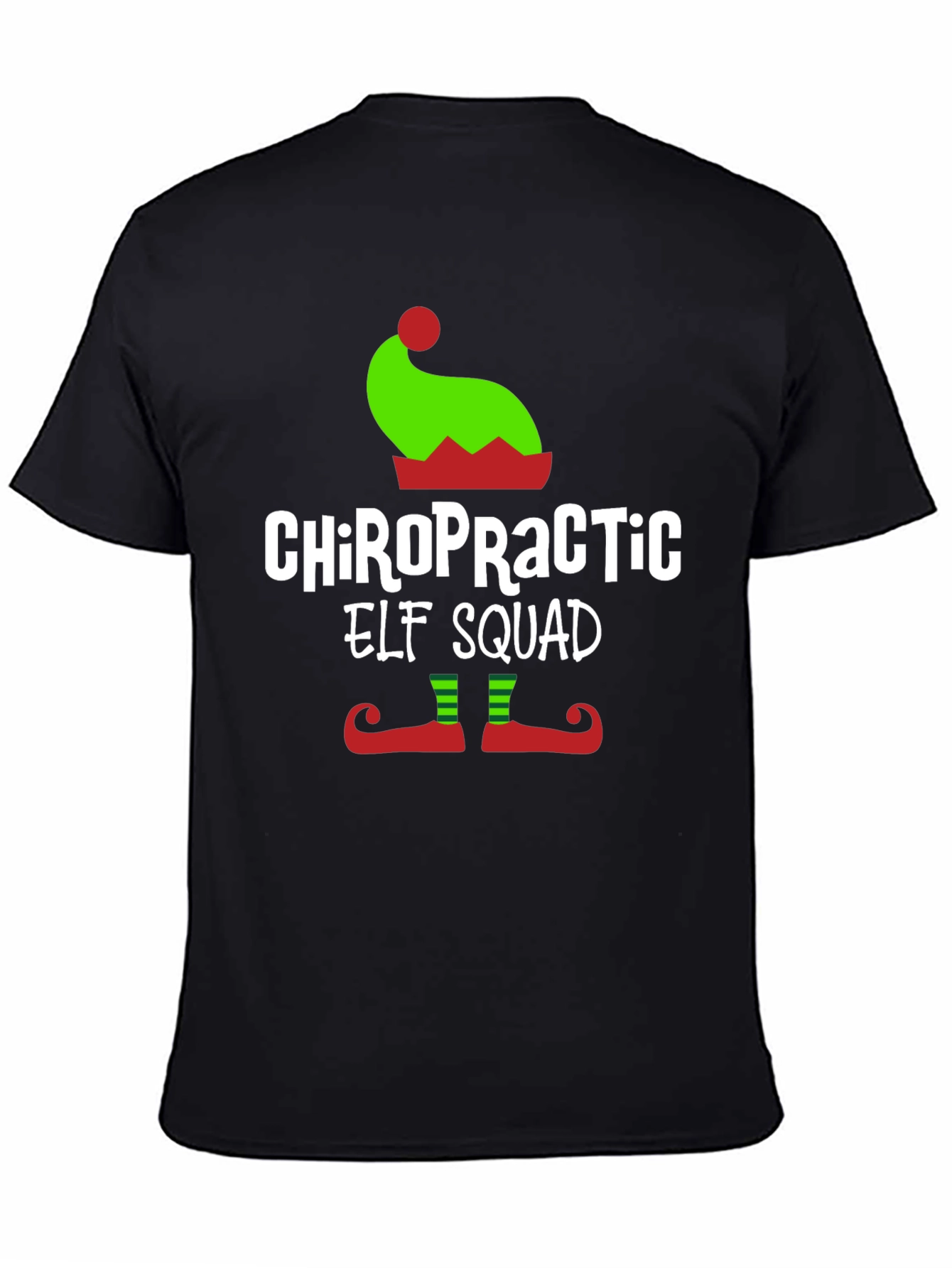 Chiropractic Elf Squad T-Shirt - Holiday Fun