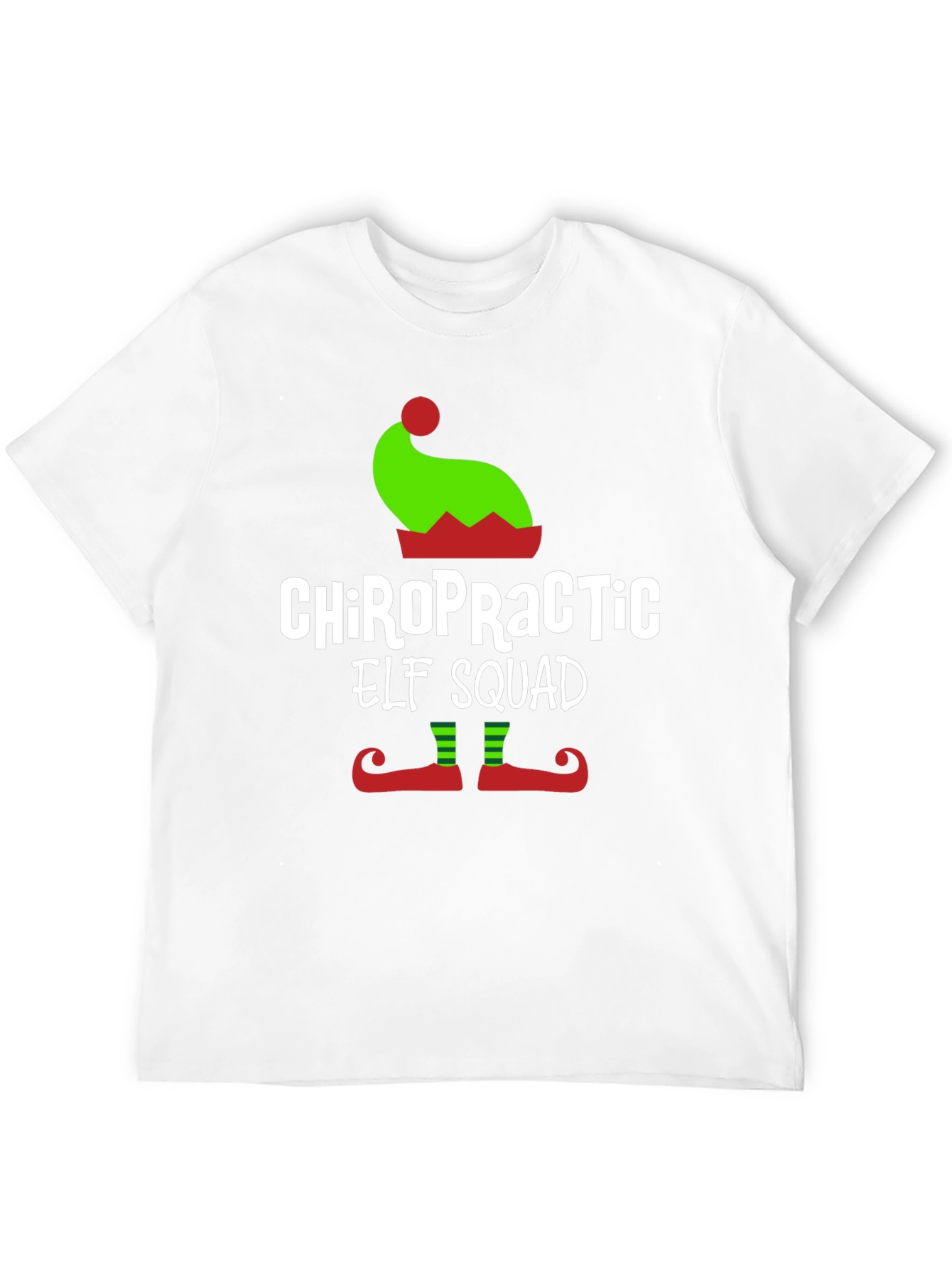 Chiropractic Elf Squad T-Shirt - Holiday Fun