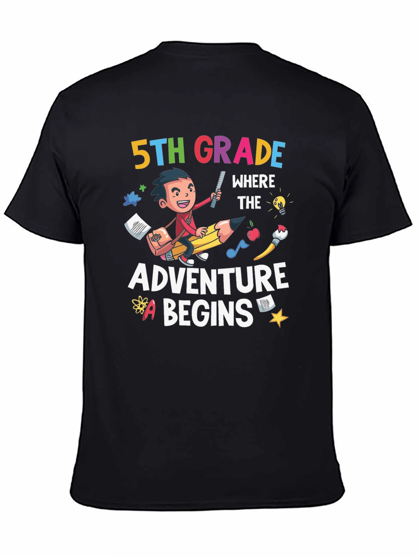 5th Grade Adventure Begins T-Shirt