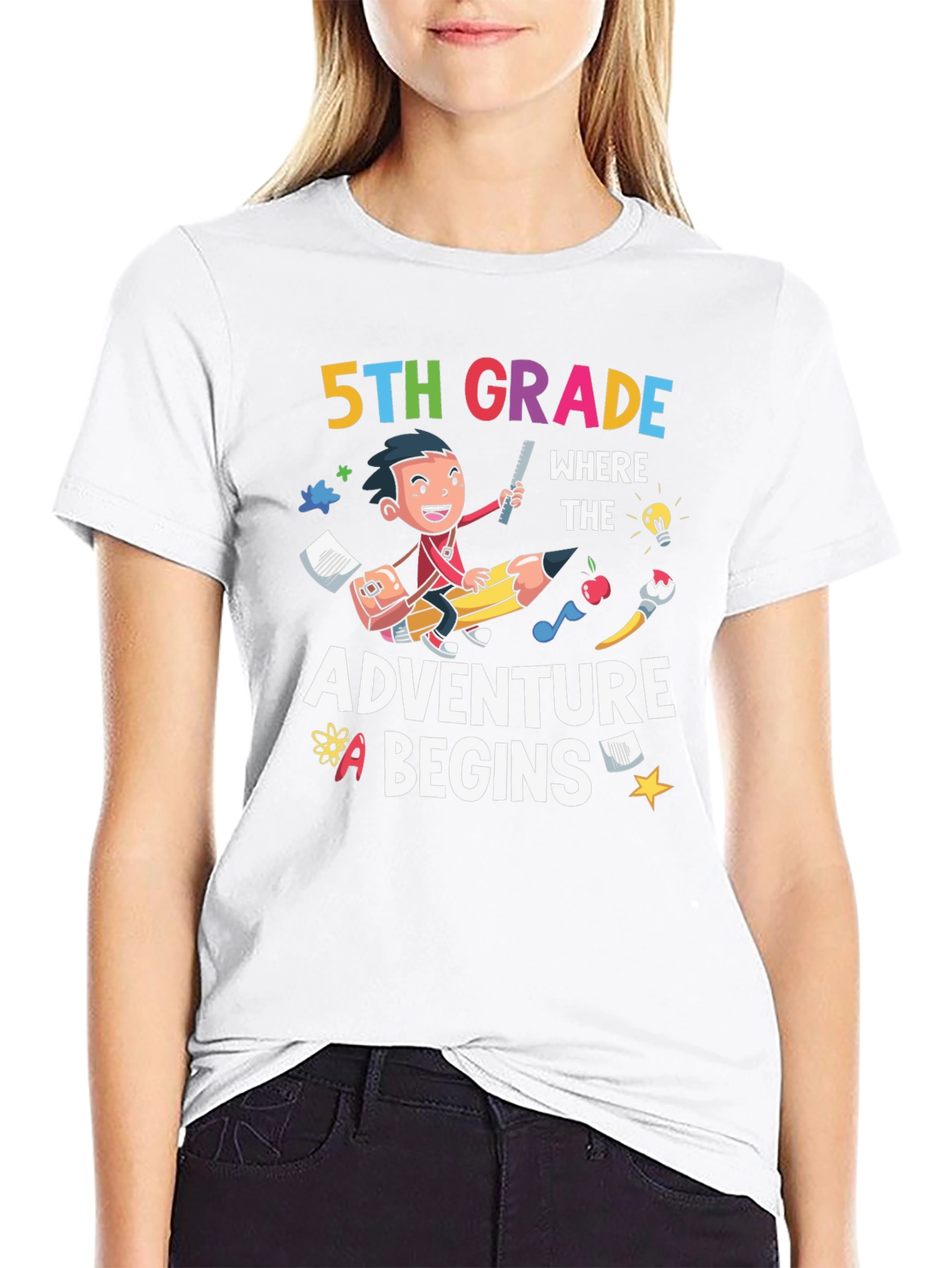 5th Grade Adventure Begins T-Shirt