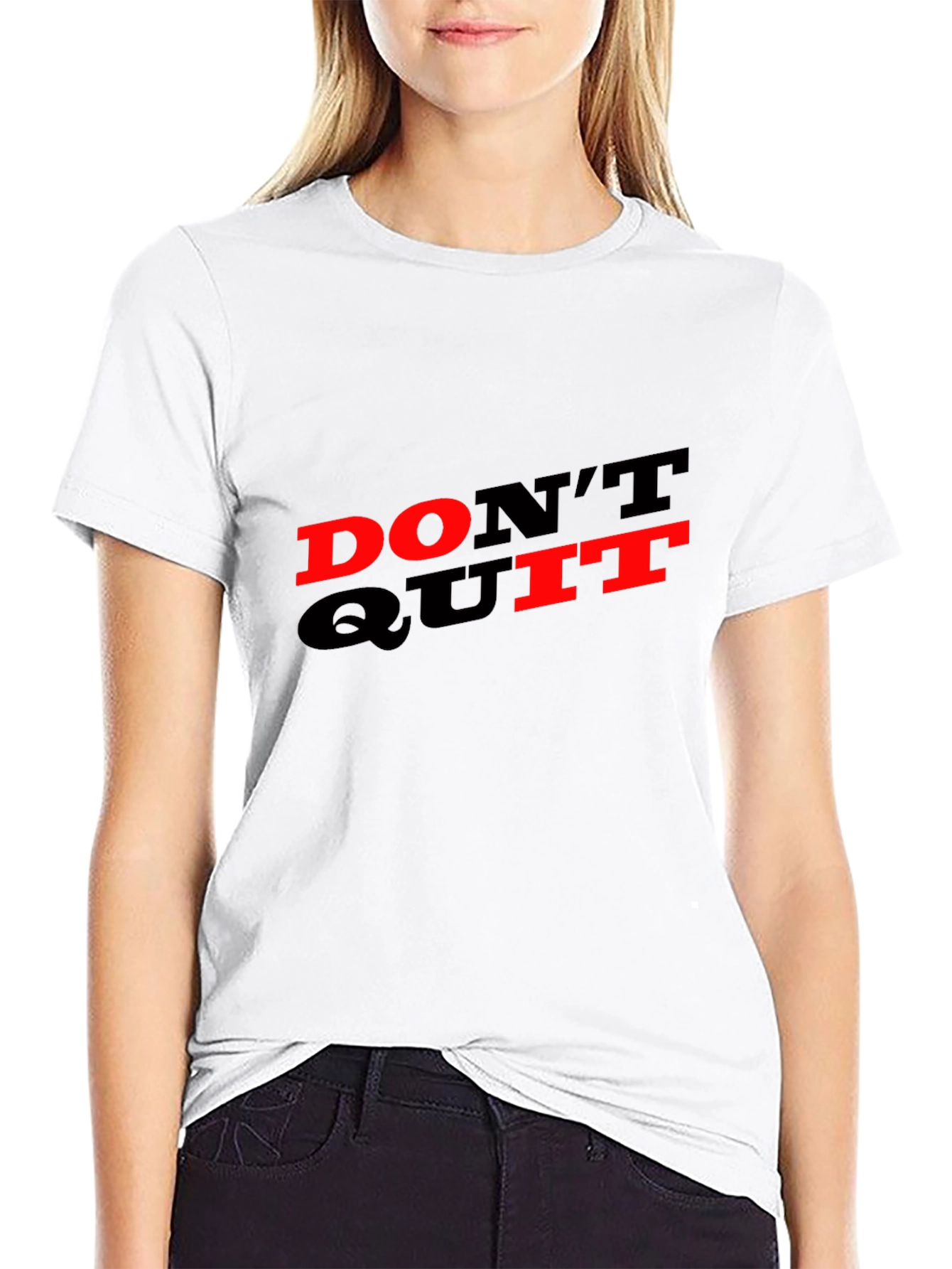 Motivational Dont Quit Graphic Tee