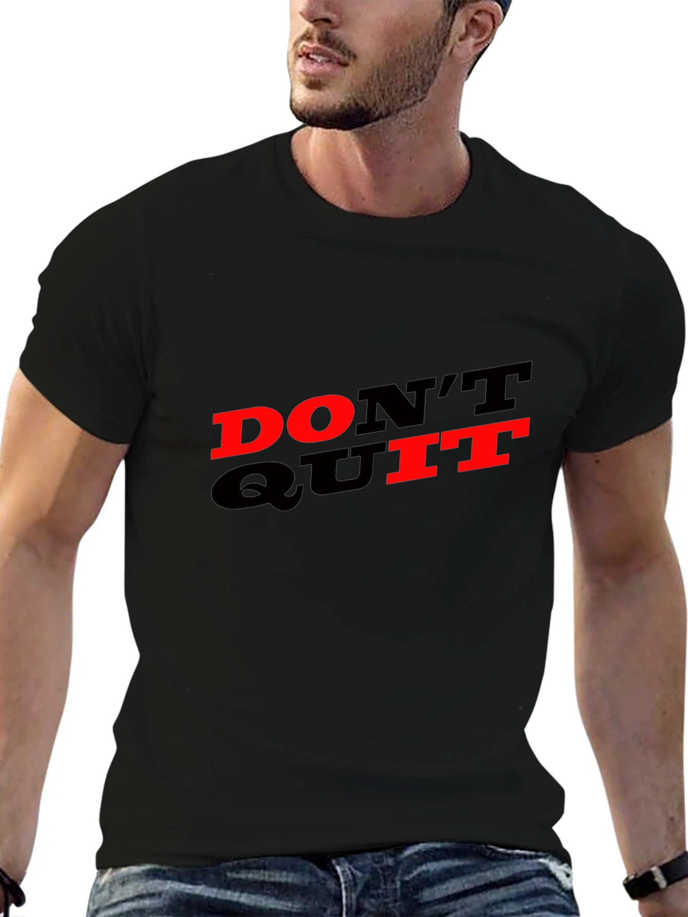 Motivational Dont Quit Graphic Tee
