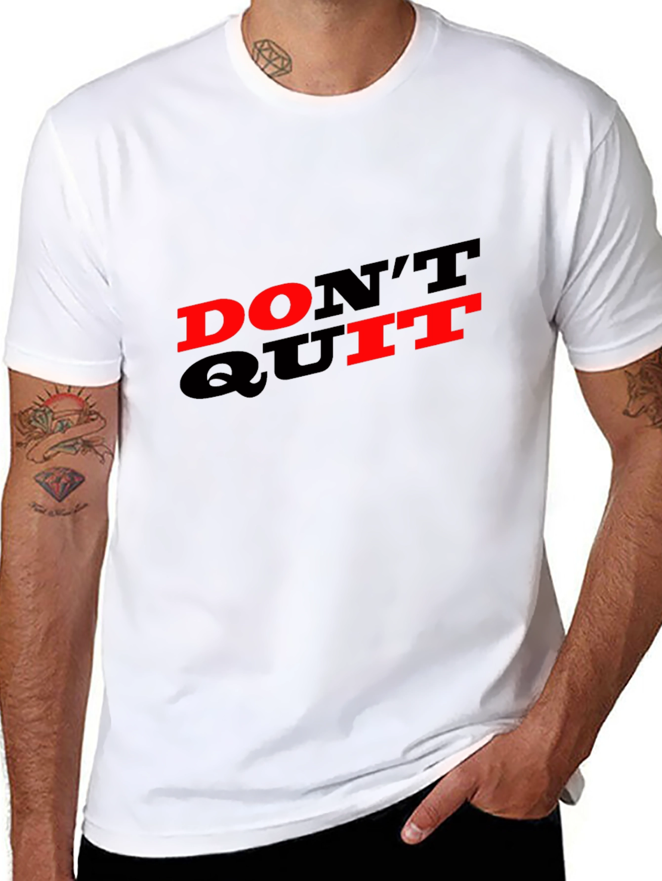 Motivational Dont Quit Graphic Tee