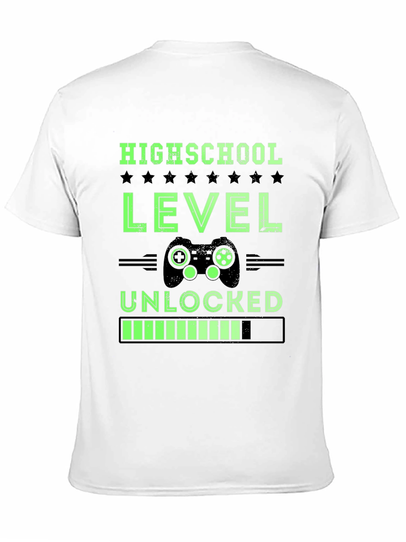 Highschool Level Unlocked Gamer T-Shirt
