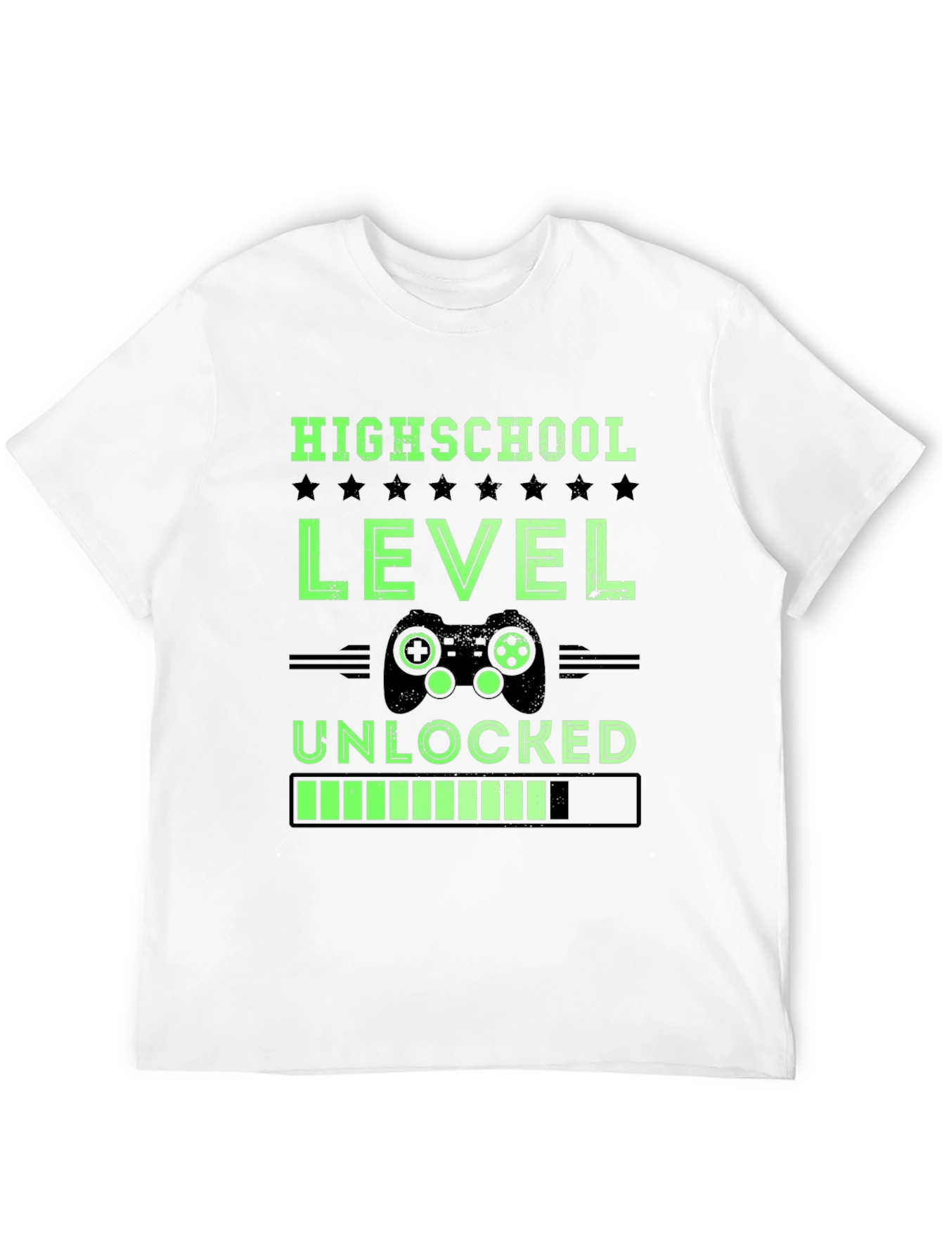 Highschool Level Unlocked Gamer T-Shirt