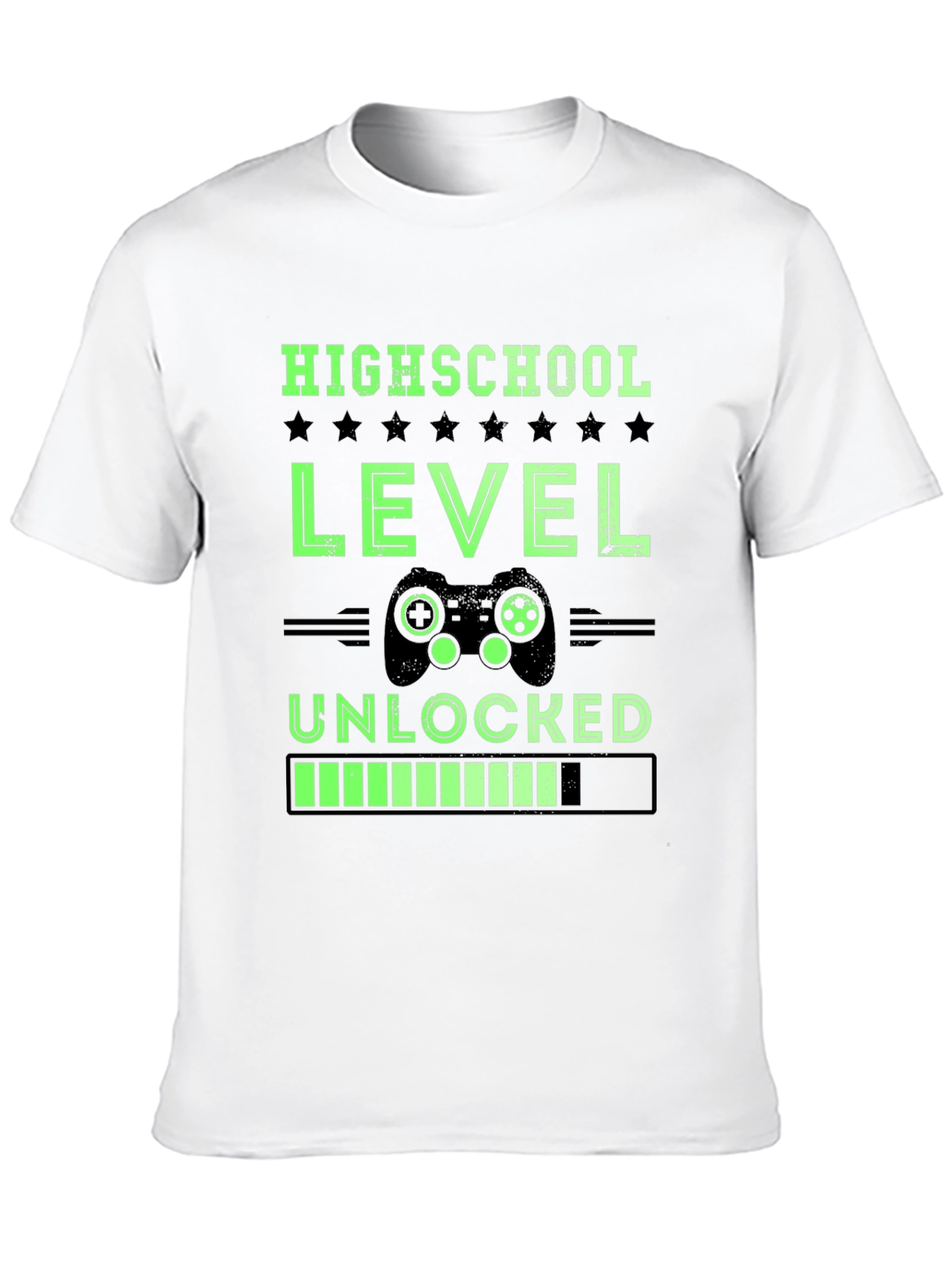 Highschool Level Unlocked Gamer T-Shirt