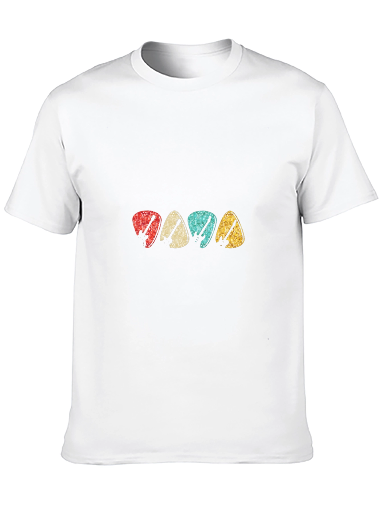 Guitar Pick Retro T-Shirt