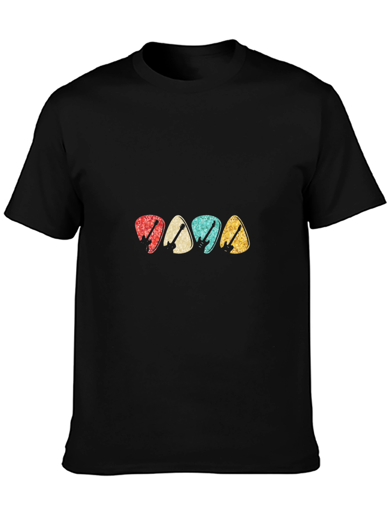 Guitar Pick Retro T-Shirt