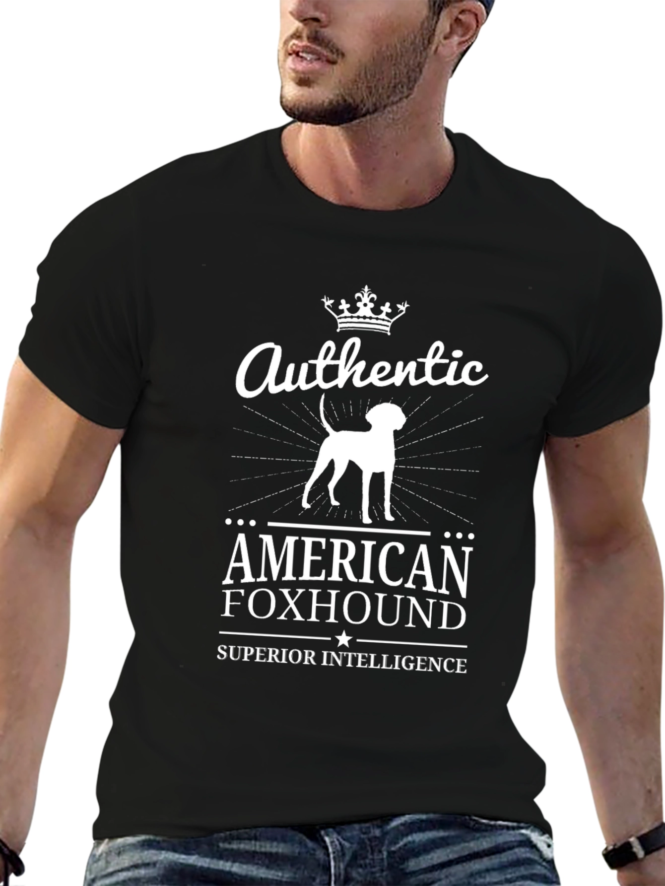 American Foxhound T-Shirt - Superior Intelligence