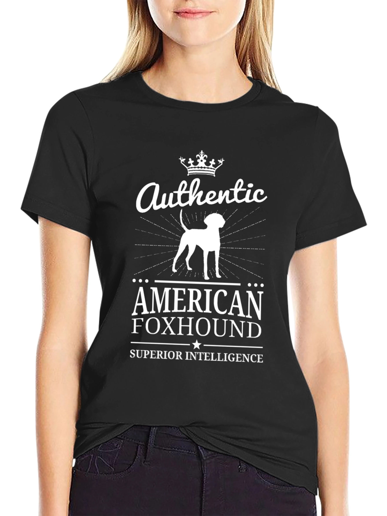 American Foxhound T-Shirt - Superior Intelligence