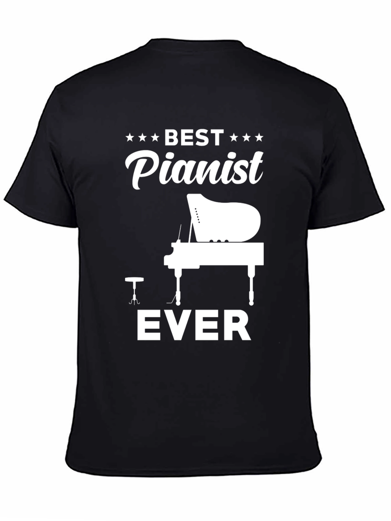 Best Pianist Ever T-Shirt - Music Lover Gift
