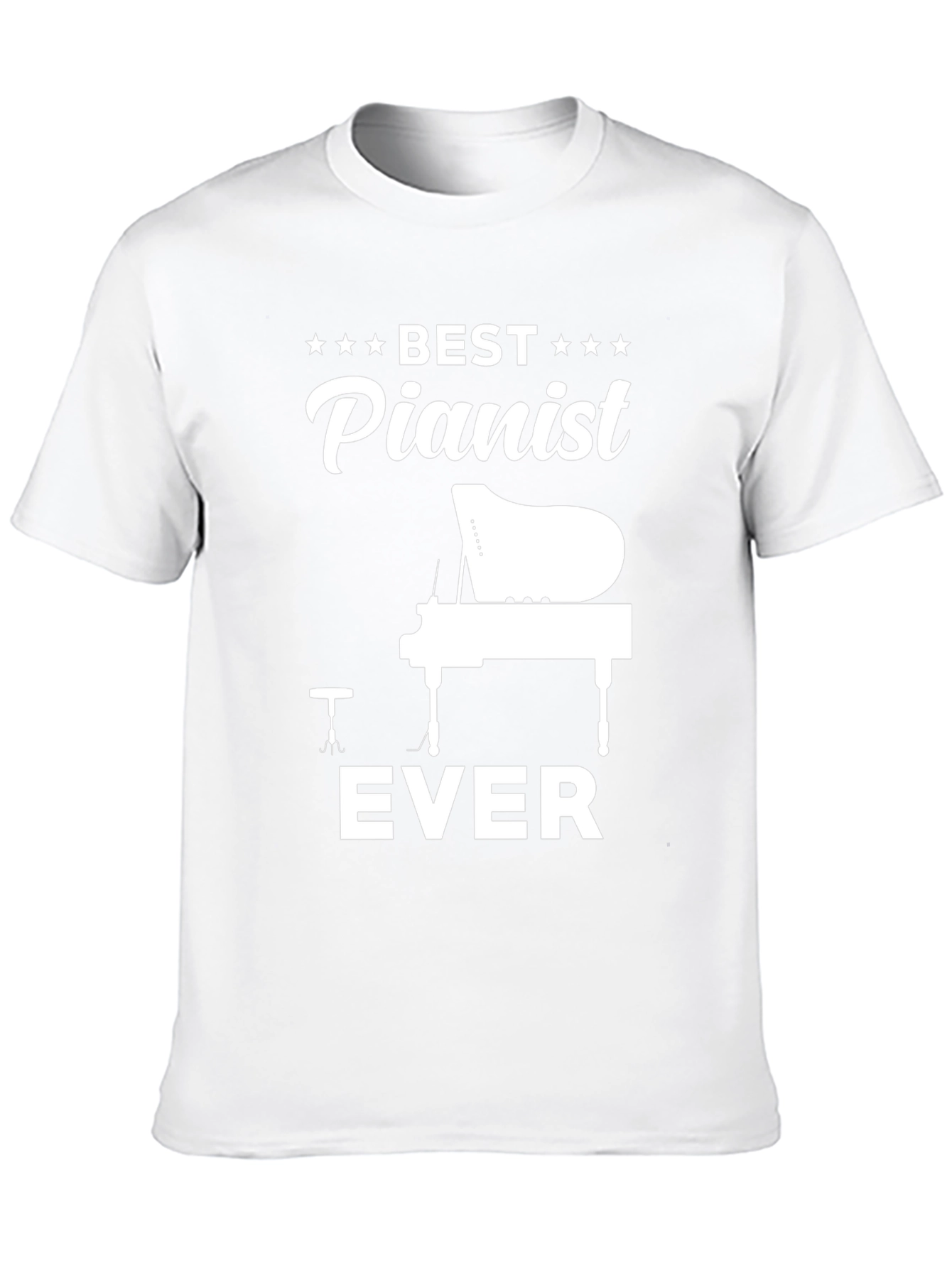 Best Pianist Ever T-Shirt - Music Lover Gift