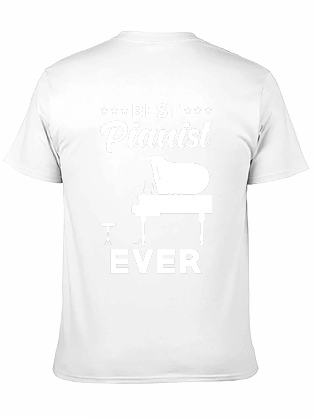 Best Pianist Ever T-Shirt - Music Lover Gift
