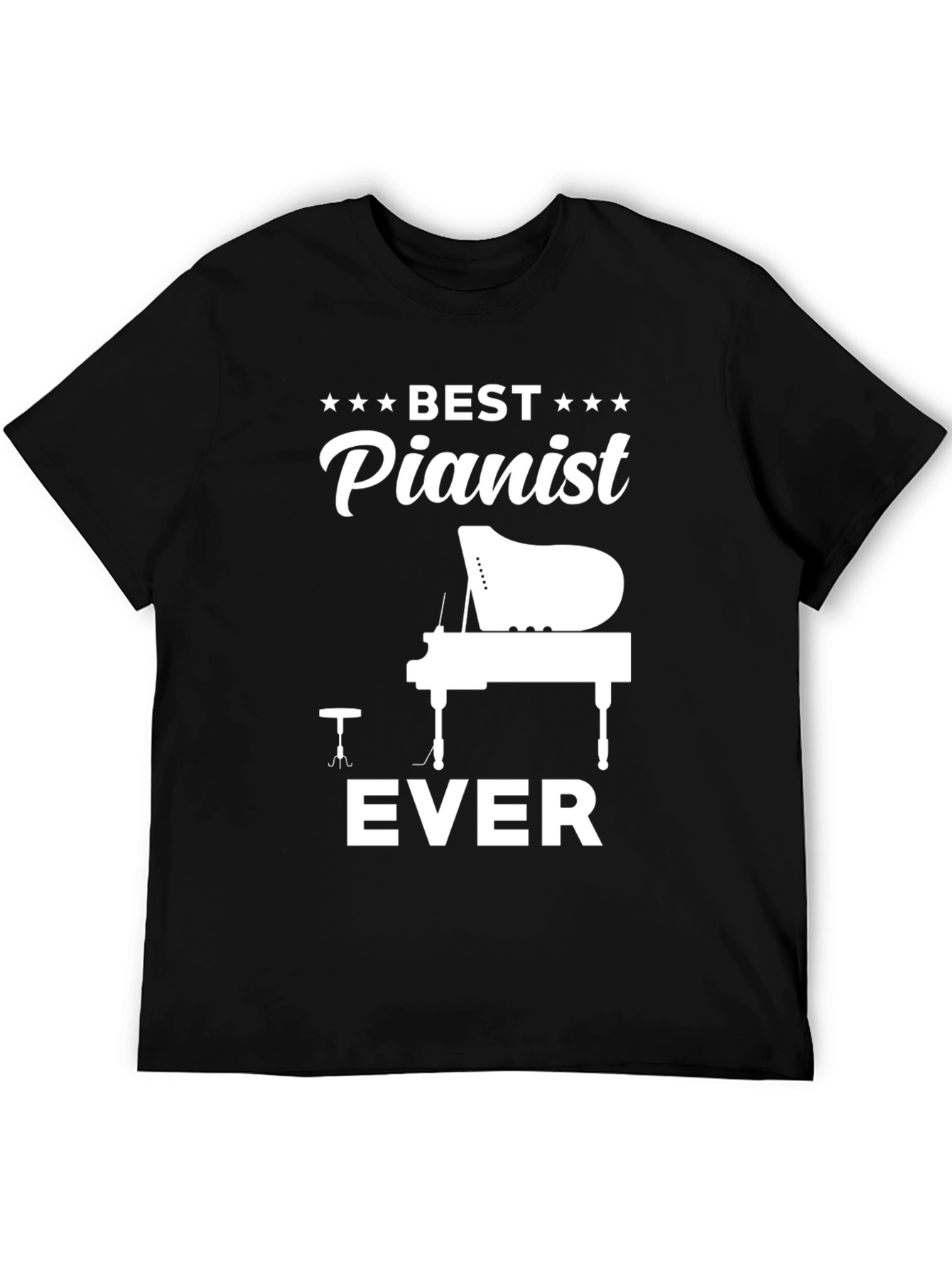 Best Pianist Ever T-Shirt - Music Lover Gift