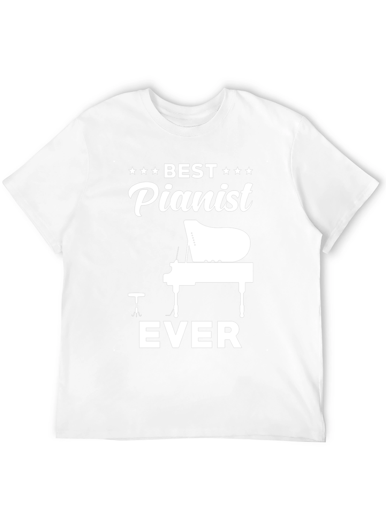 Best Pianist Ever T-Shirt - Music Lover Gift