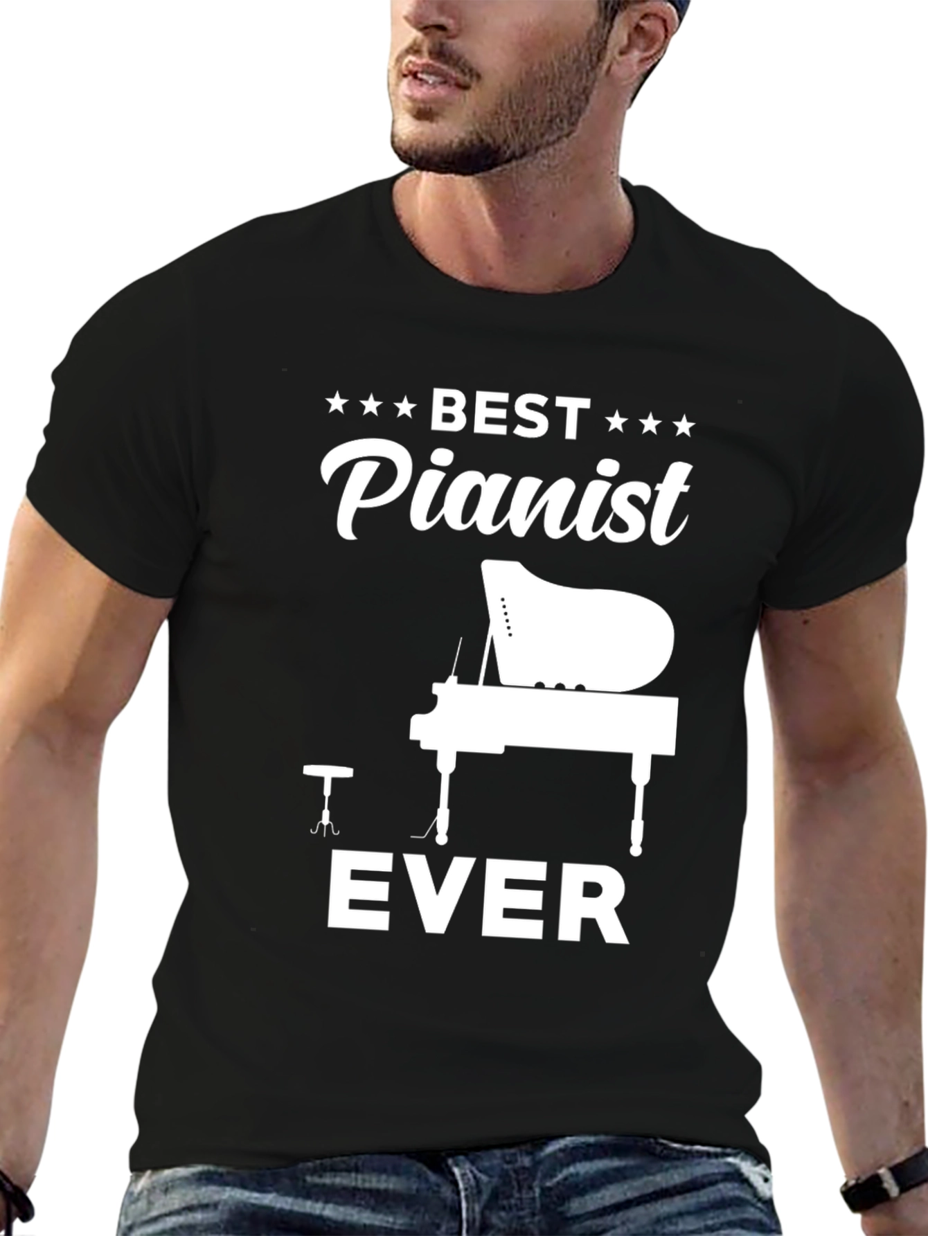 Best Pianist Ever T-Shirt - Music Lover Gift