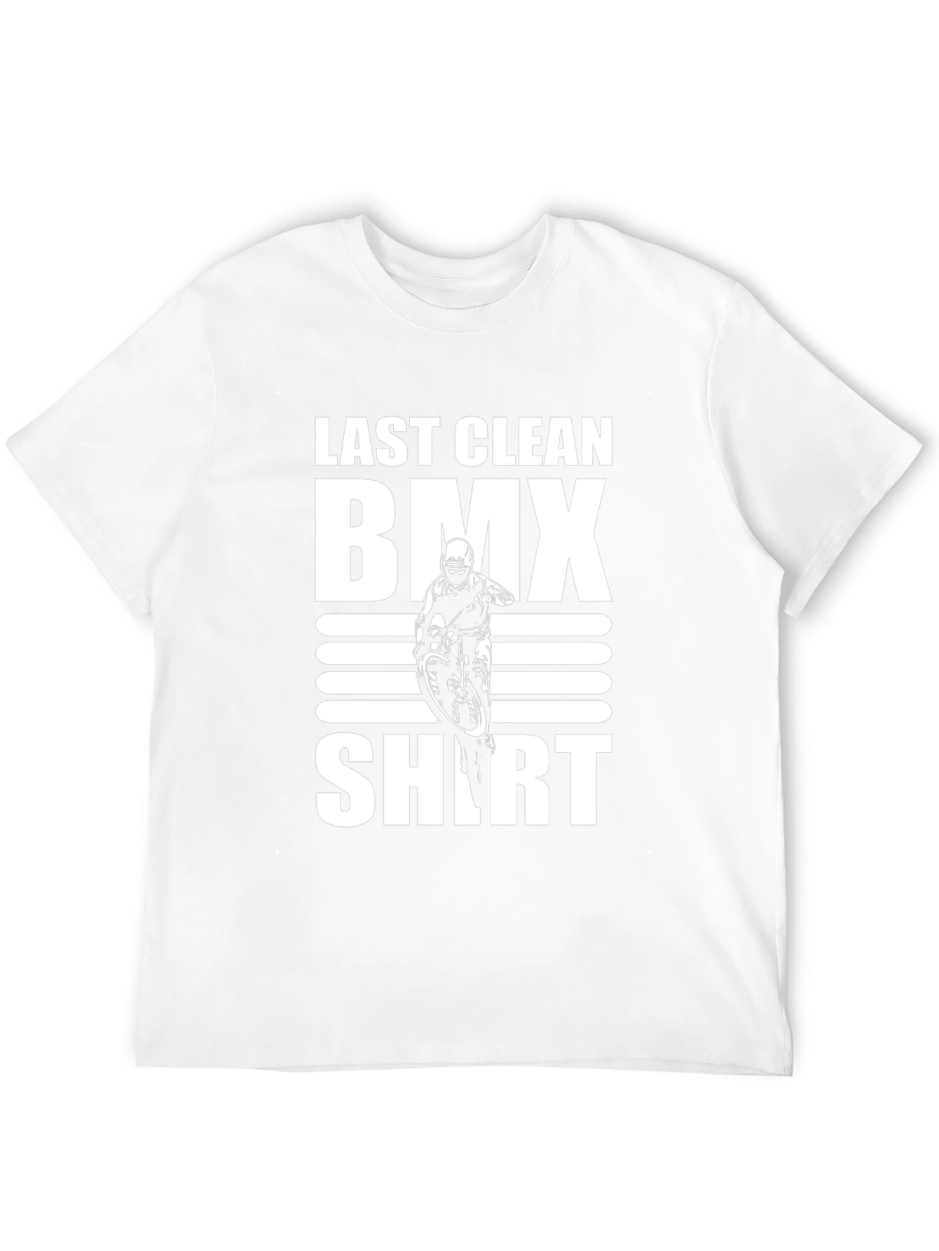 Last Clean BMX Shirt - Black Graphic Tee