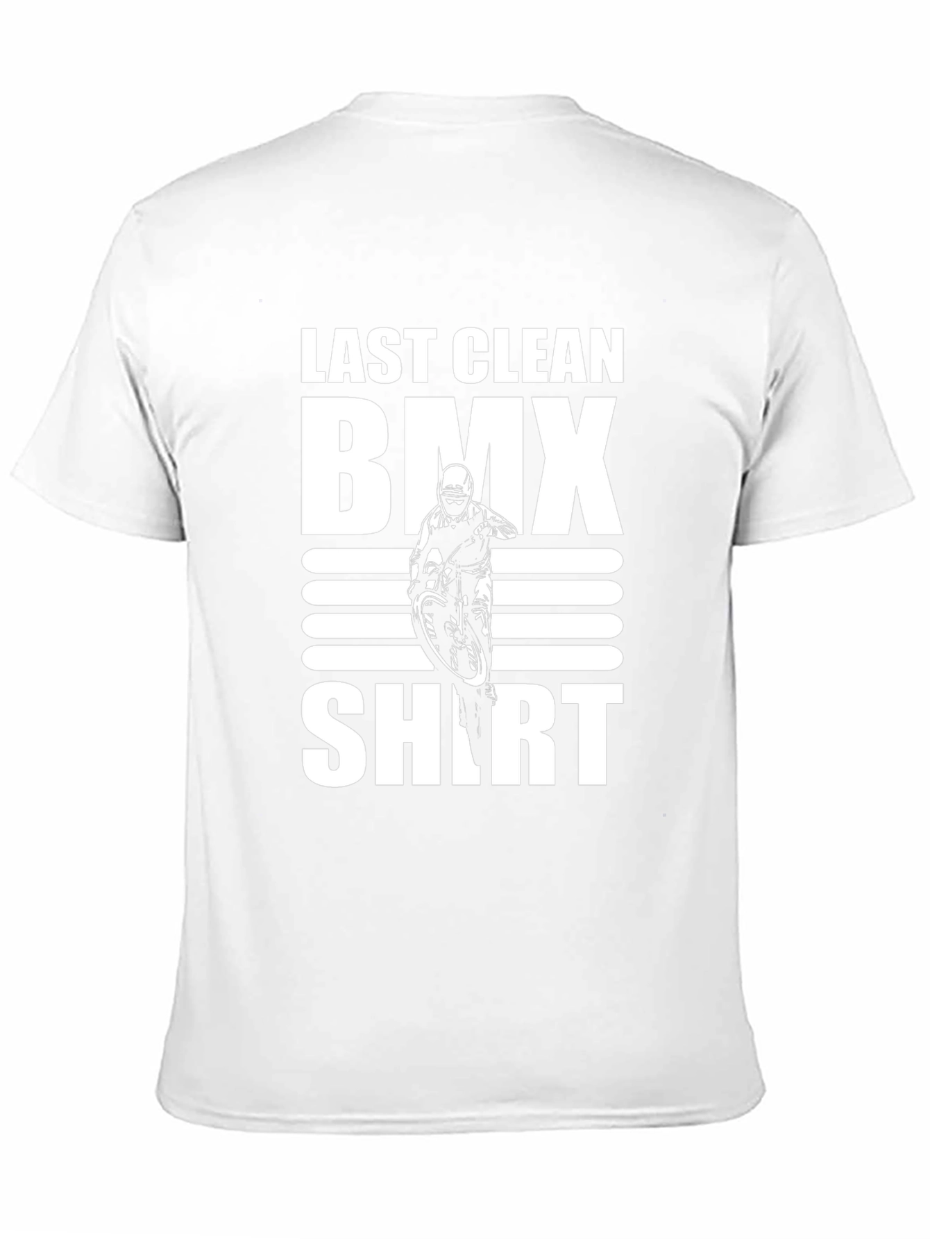 Last Clean BMX Shirt - Black Graphic Tee