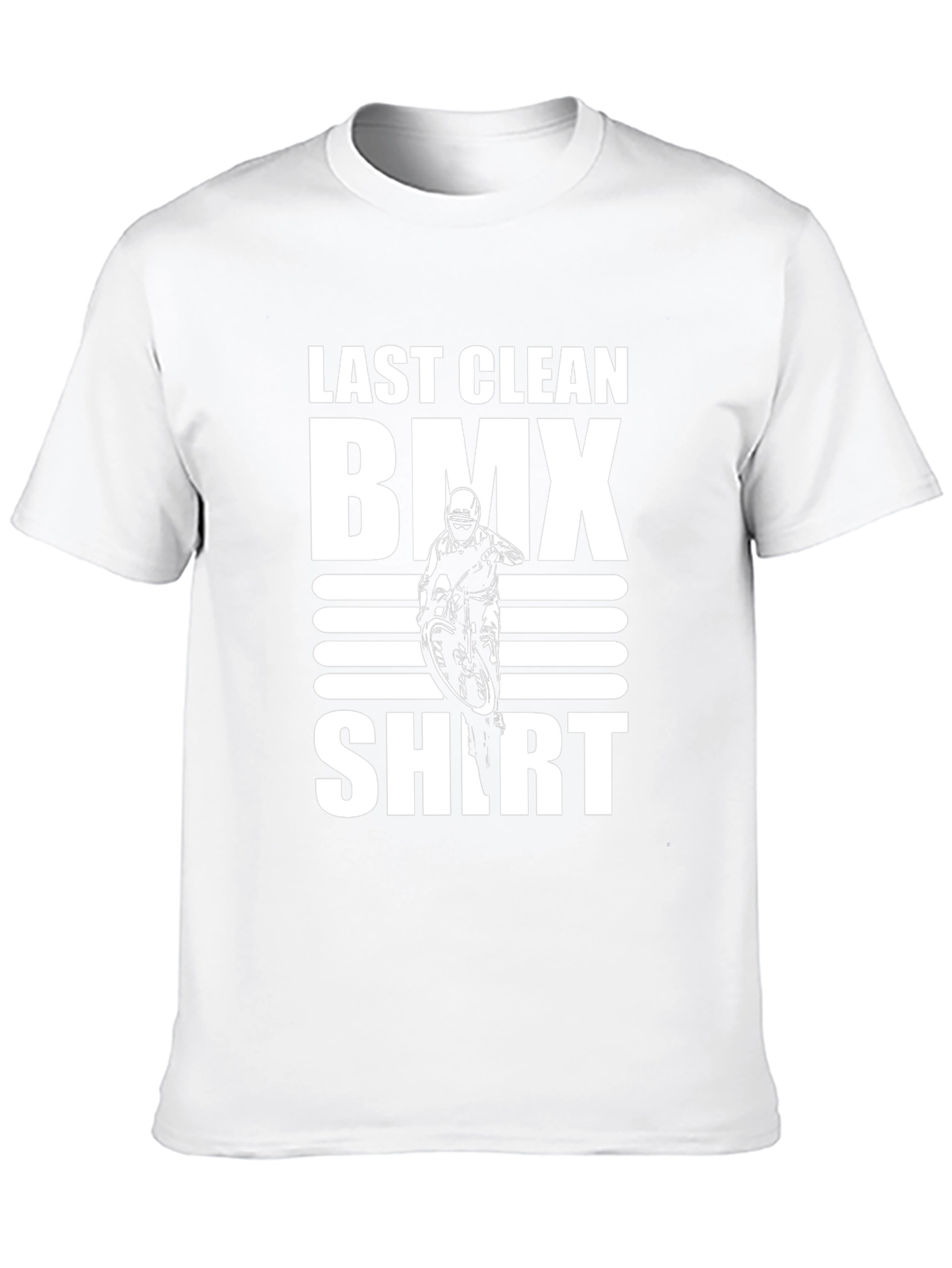 Last Clean BMX Shirt - Black Graphic Tee