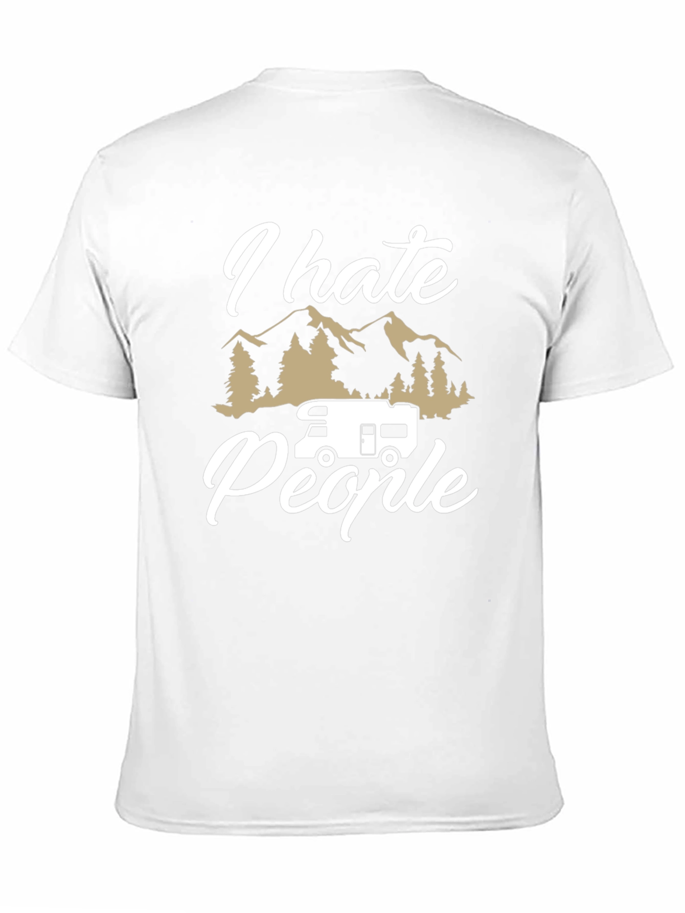 I Hate People Camper T-Shirt